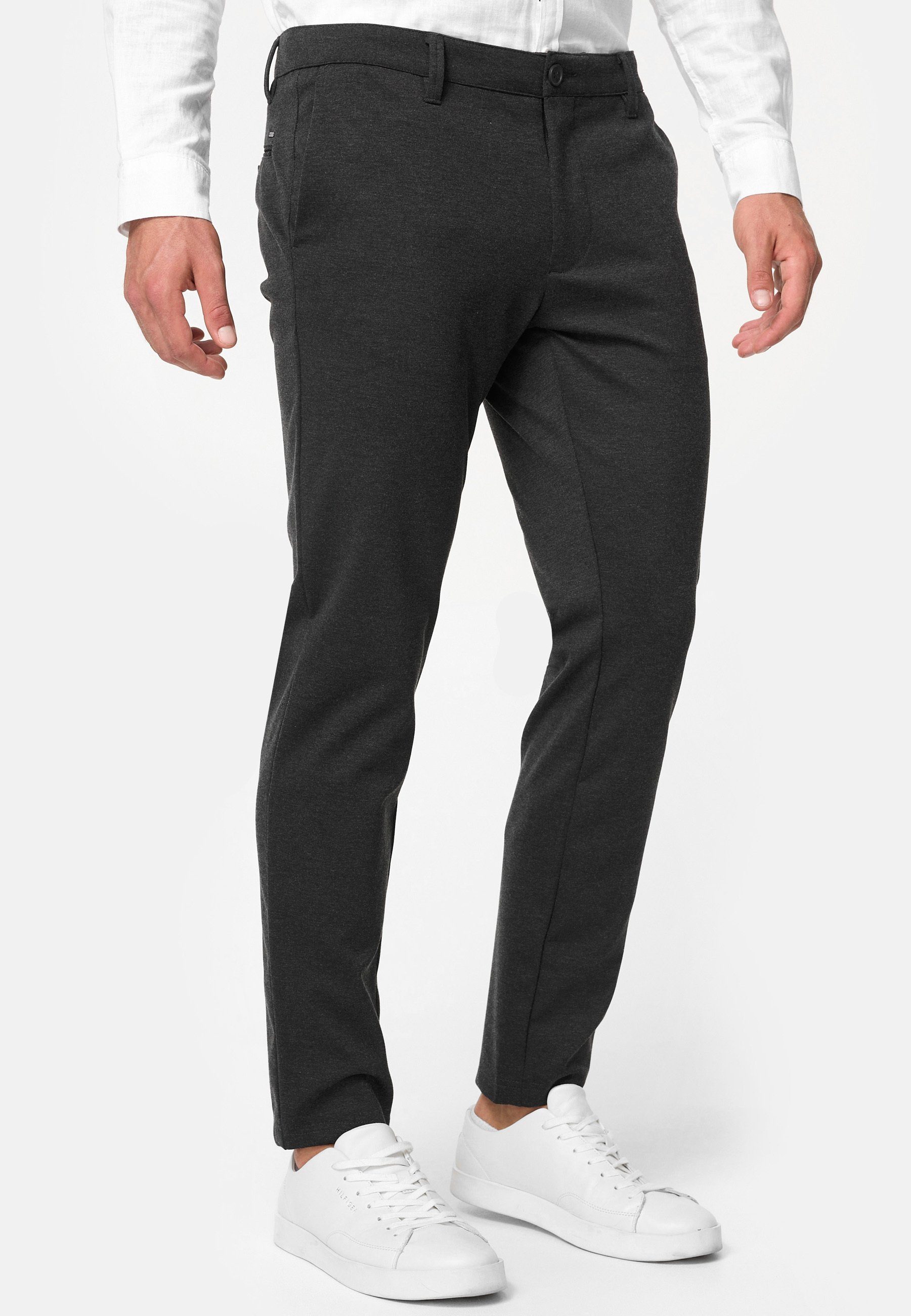 Jeff Chinohose Herren Burch Chino Hose Herrenhose aus knitterarmem, hochwertigem Material