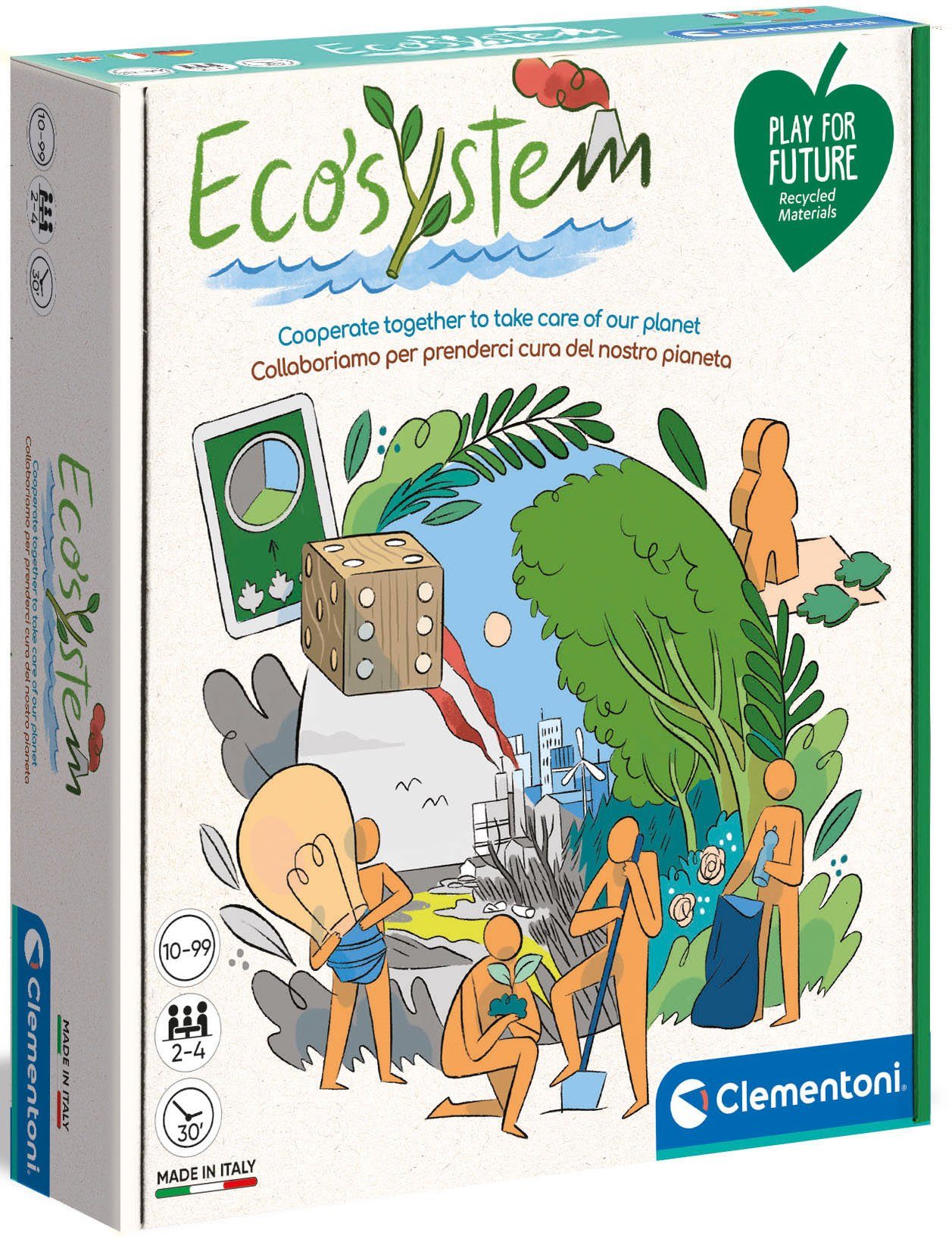 Image of Clementoni® Spiel, Familienspiel »Play for Future - Ecosystem«, aus recyceltem Material; Made in Europe