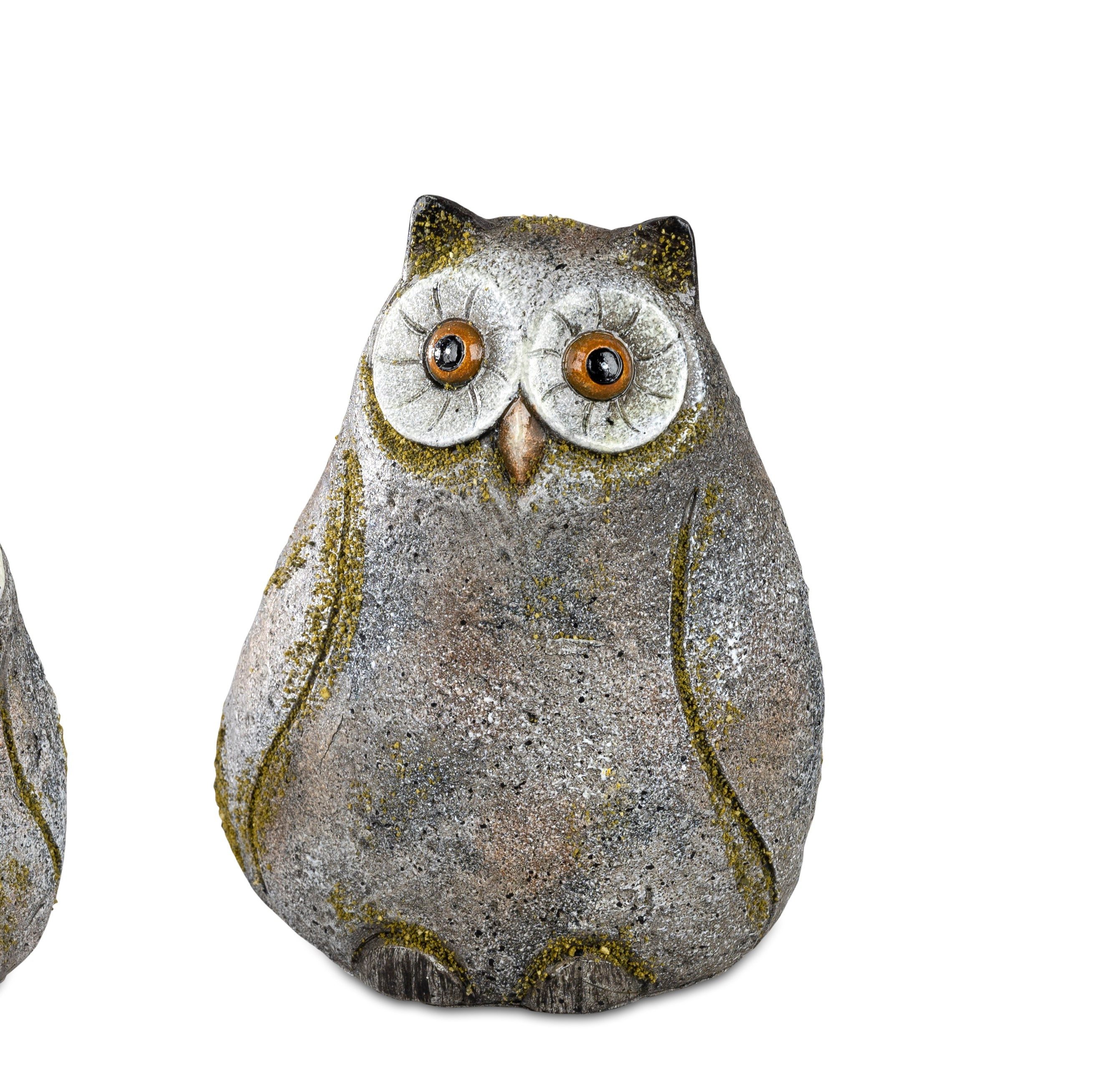 formano Dekofigur Rustik, Farbe: Grau, Motiv: Eule günstig online kaufen