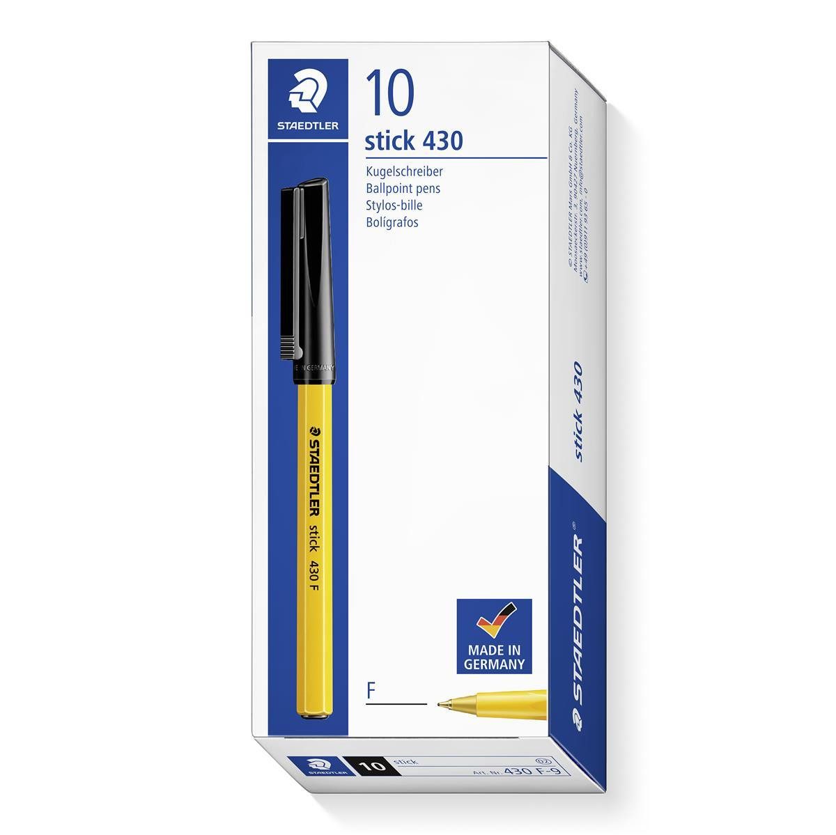 STAEDTLER Kugelschreiber Staedtler 430 F-9 Kugelschreiber stick