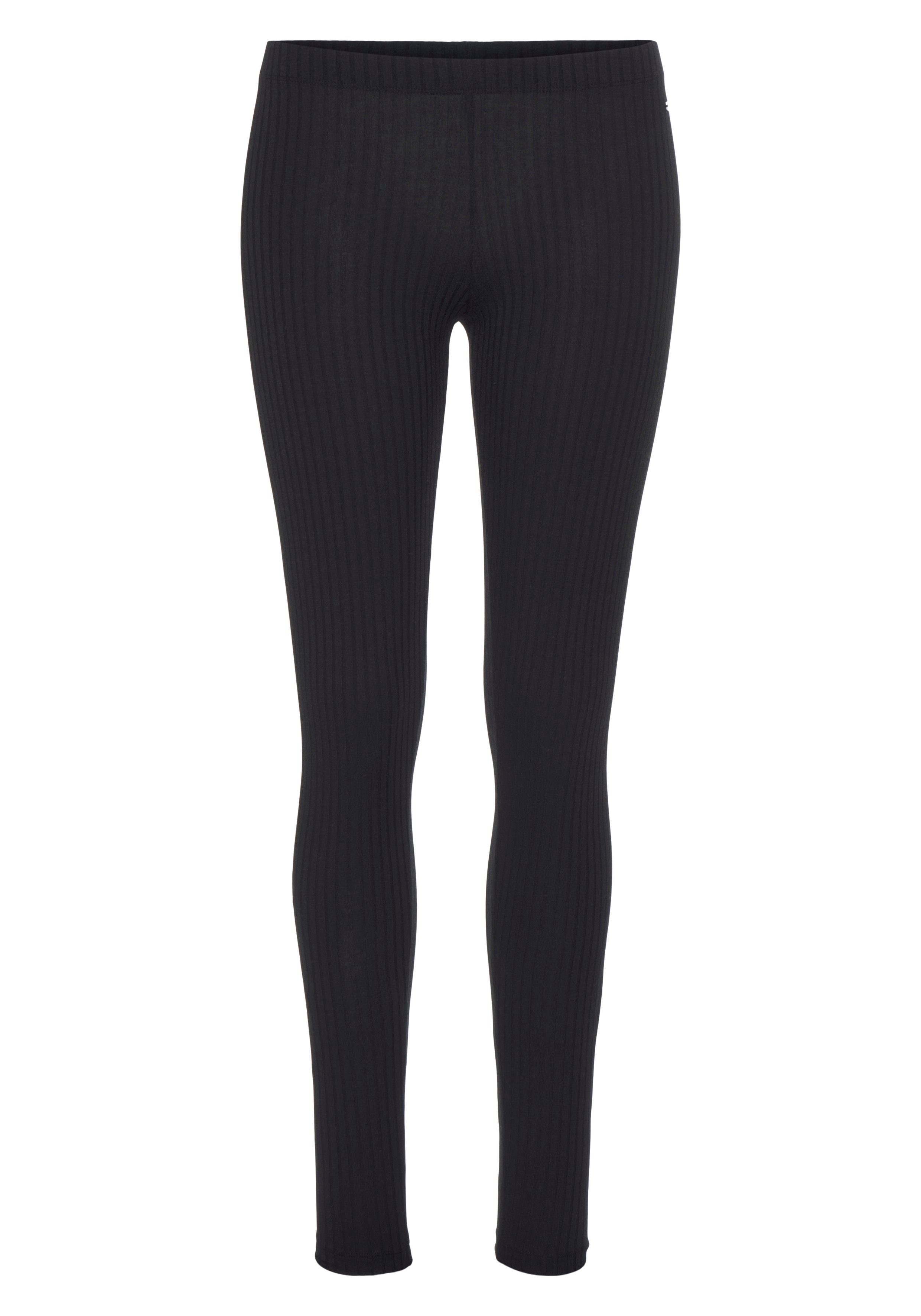 schwarz, nougat Leggings (2er-Pack) Vivance im Doppelpack