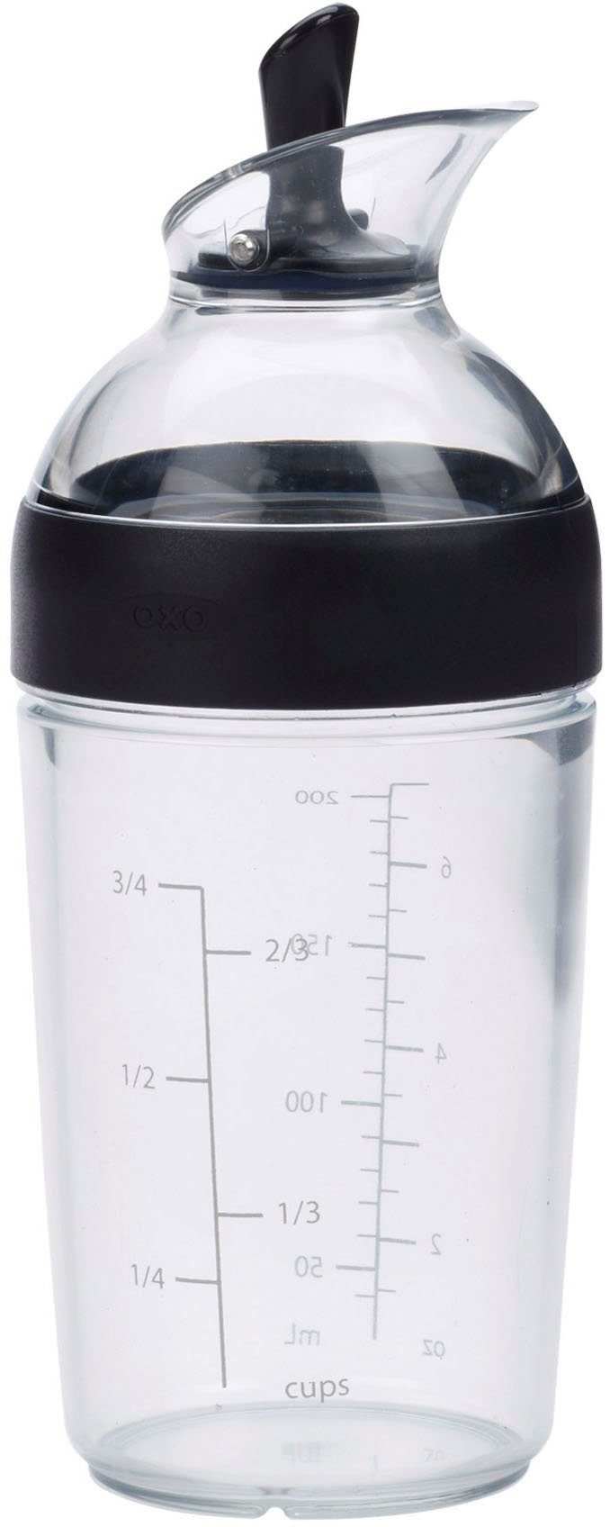 OXO Good Grips Dressing Shaker, Kunststoff, für Salatdressing, 250 ml, Kunststoff