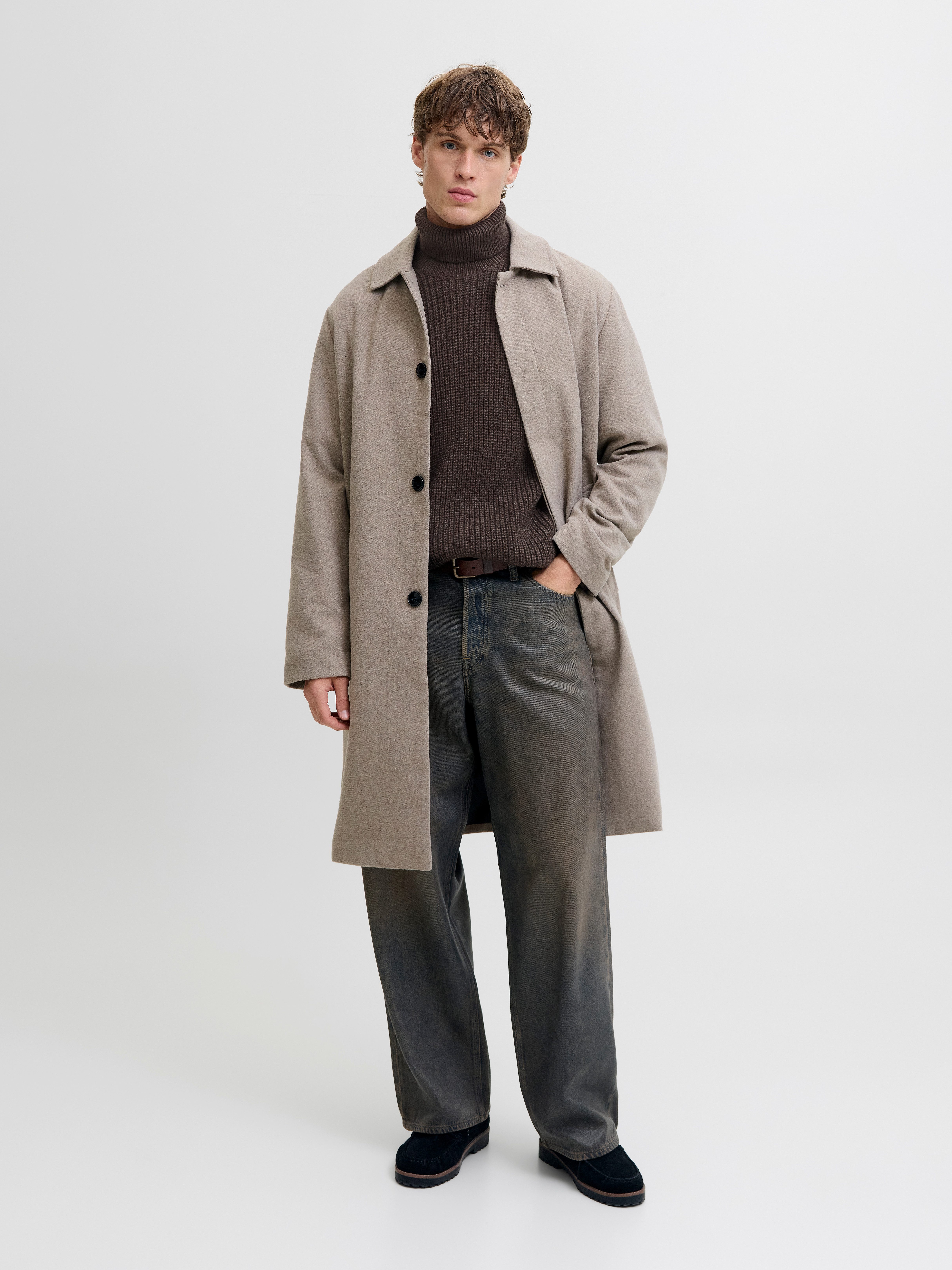 Jack & Jones Rollkragenpullover JORBLEECKER KNIT ROLL NECK BF