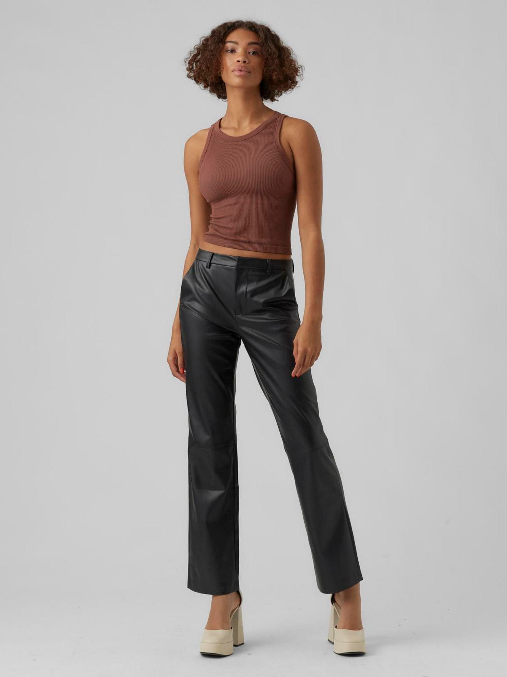 Vero Moda Lederimitathose günstig online kaufen