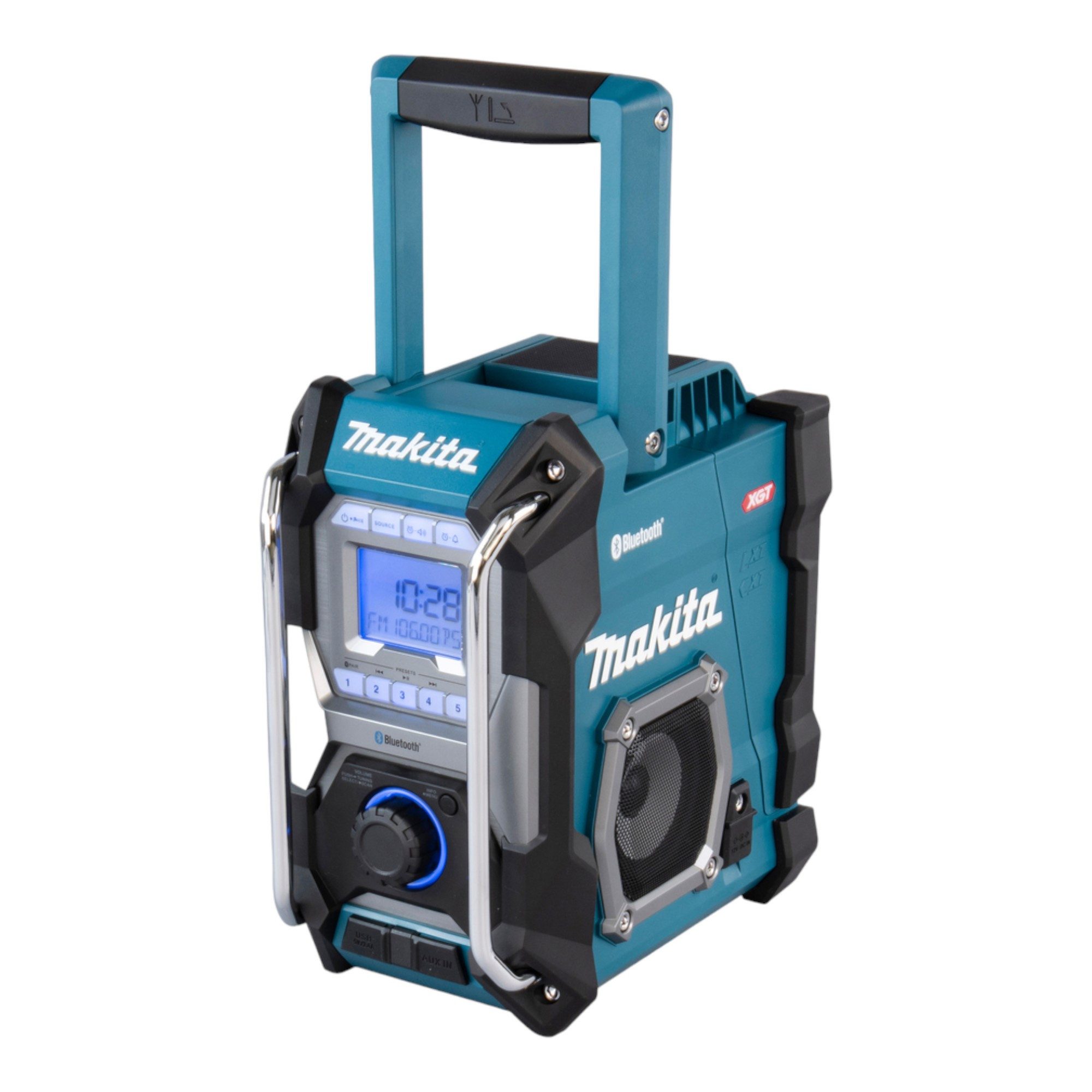 Makita MR 002 GZ 12 V - 40 V max FM 3,5 mm IP65 Solo - ohne Akku, ohne Lader Baustellenradio