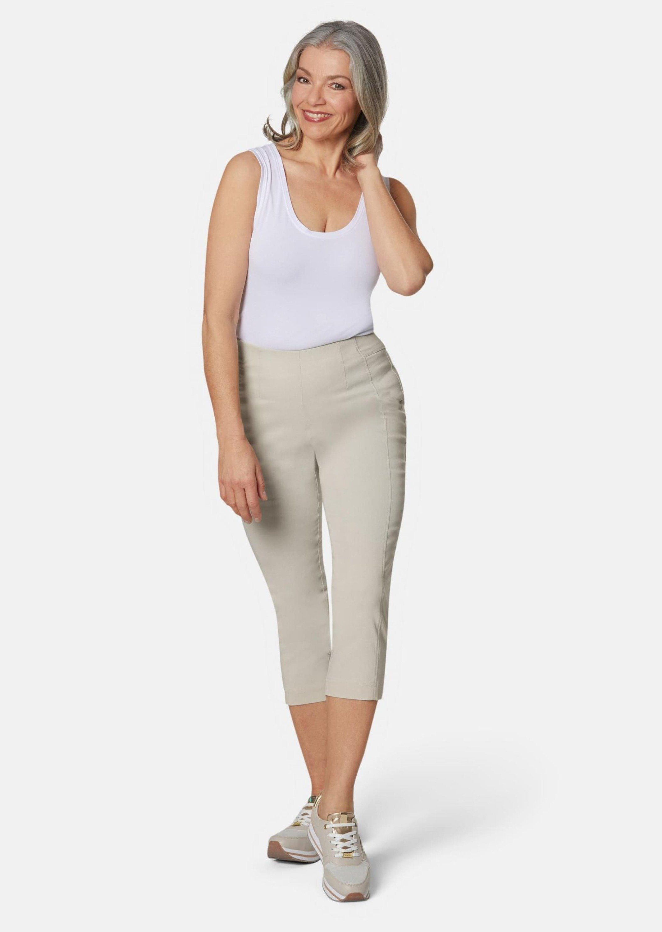 GOLDNER Schlupfhose Kurzgröße: 7/8-Super-Stretch-Schlupfhose LOUISA günstig online kaufen