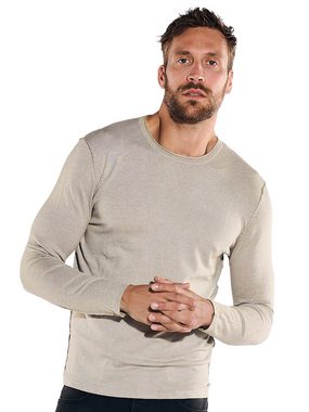 emilio adani Rundhalspullover Pullover uni