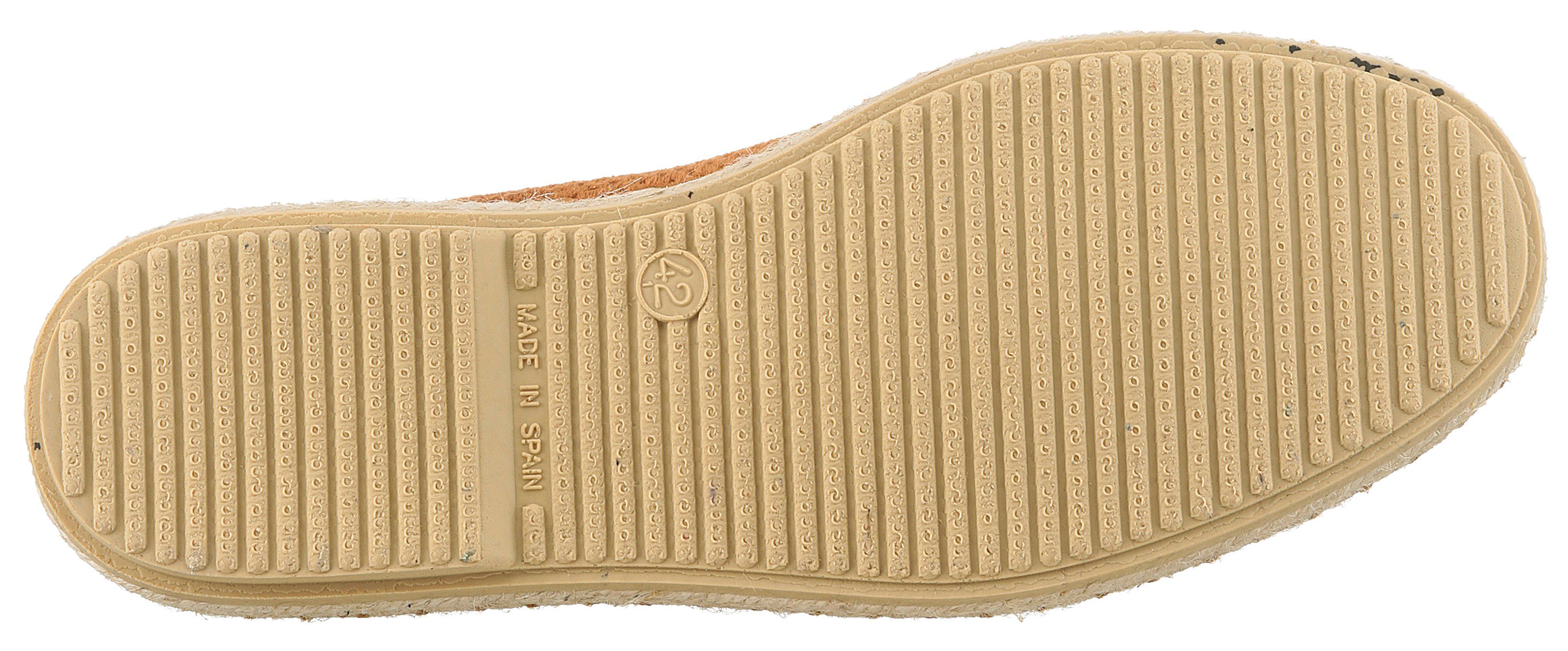 VERBENAS Tom Pacific Espadrille Loafer, Slipper, Sommerschuh, Strandschuh mit Stretcheinsätze