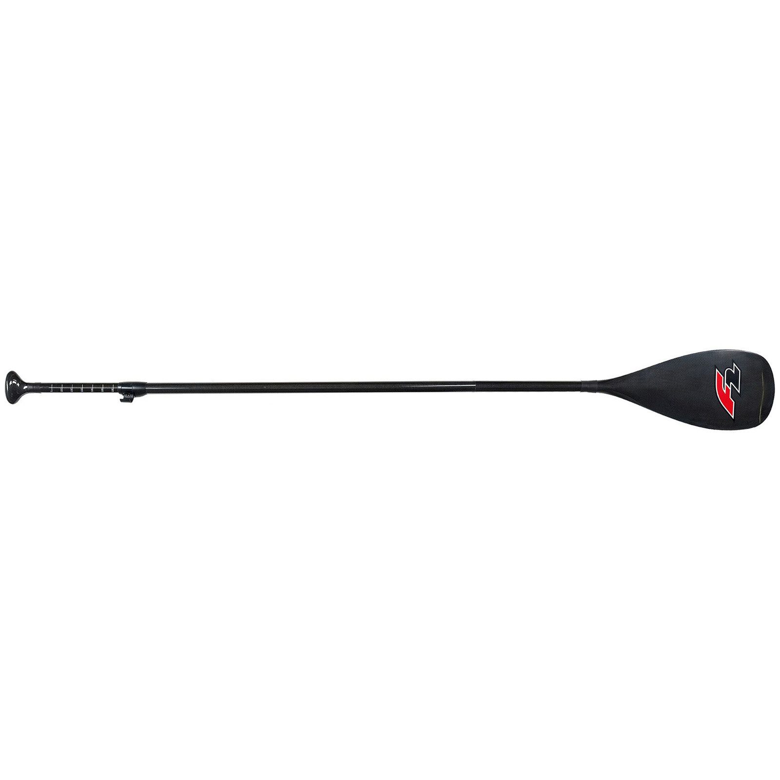 F2 F2 SUP Paddel Carbon - 85% Carbon 3 teilig Schwarz 2024/25 SUP-Paddel