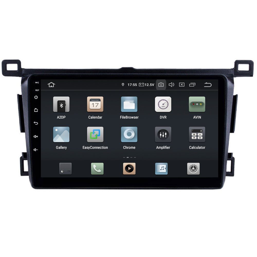 TAFFIO Für Toyota RAV4 9" Touchscreen Android Autoradio CarPlay AndroidAuto Einbau-Navigationsgerät