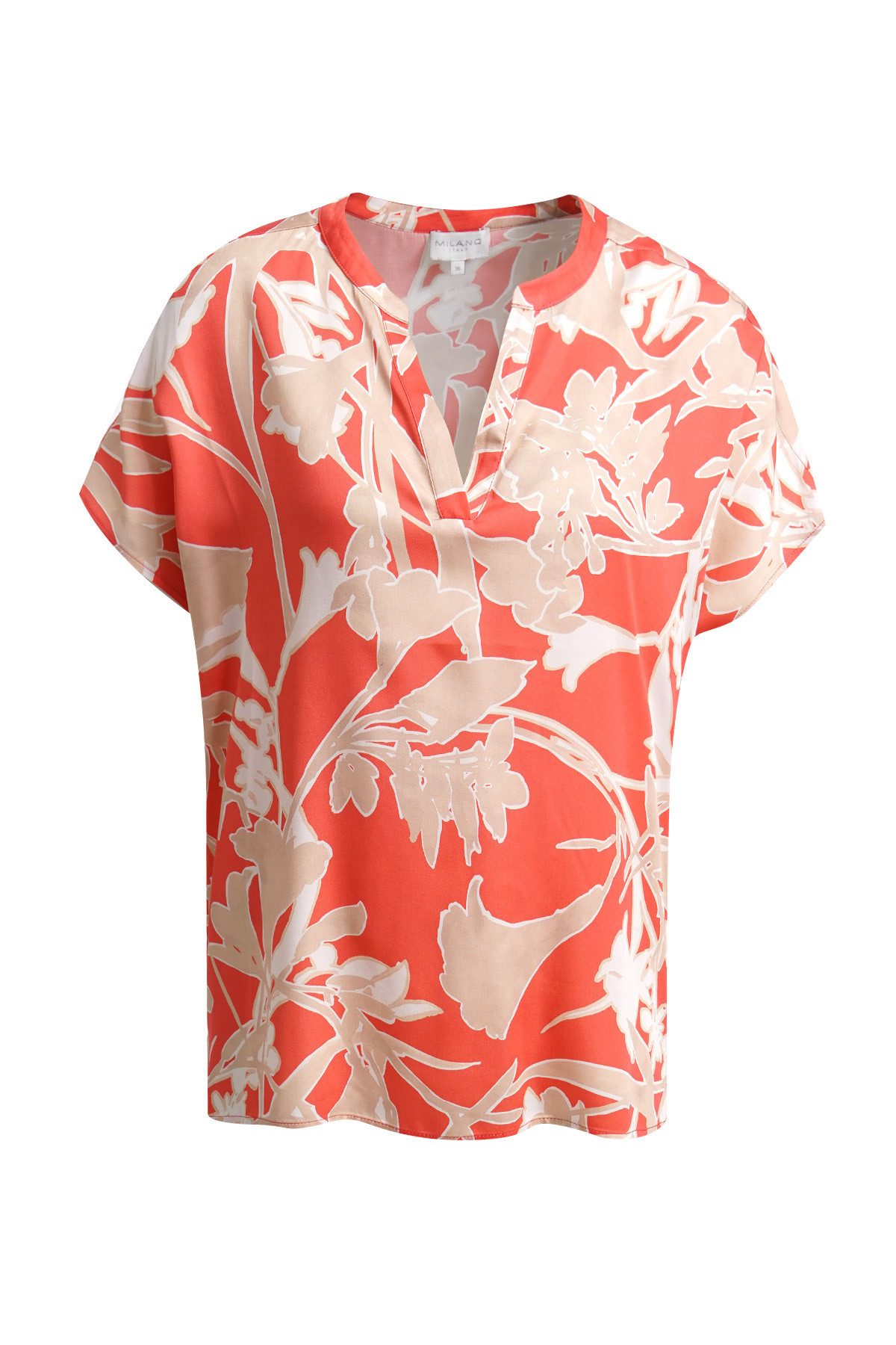 Blusentop SLEEVELESS BLOUSE W NECKPANEL AE V-