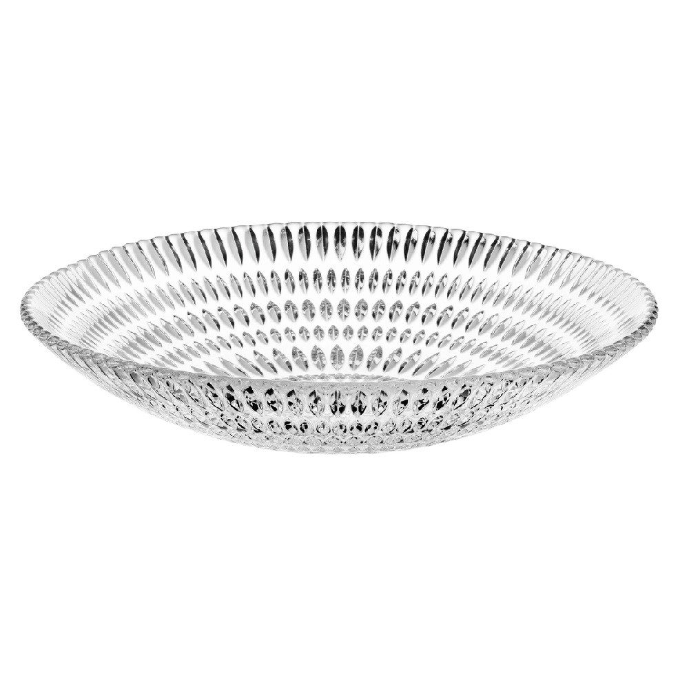 Nachtmann Schüssel Nachtmann Ethno Schale rund 25 cm, Kristallglas, (Packung)