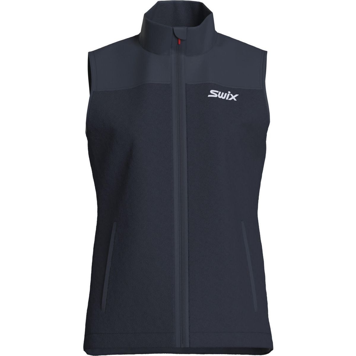 Swix Fleecejacke Blizzard Midlayer Vest W Vielseitige Damenweste aus recyceltem Polartec® mit wind- und