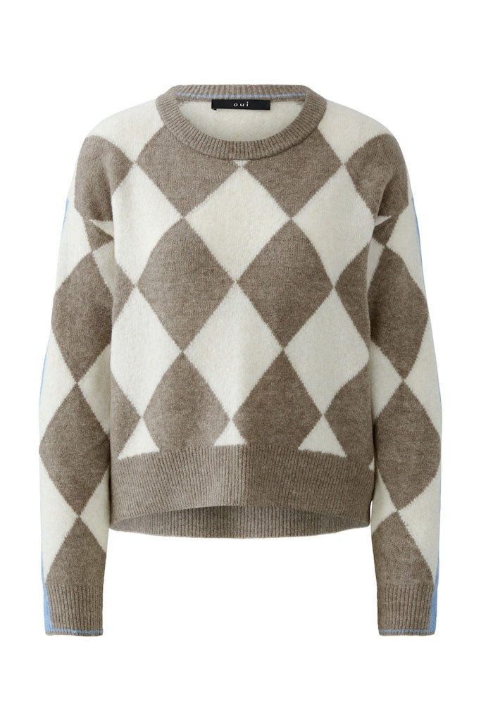 Oui Strickpullover Pullover
