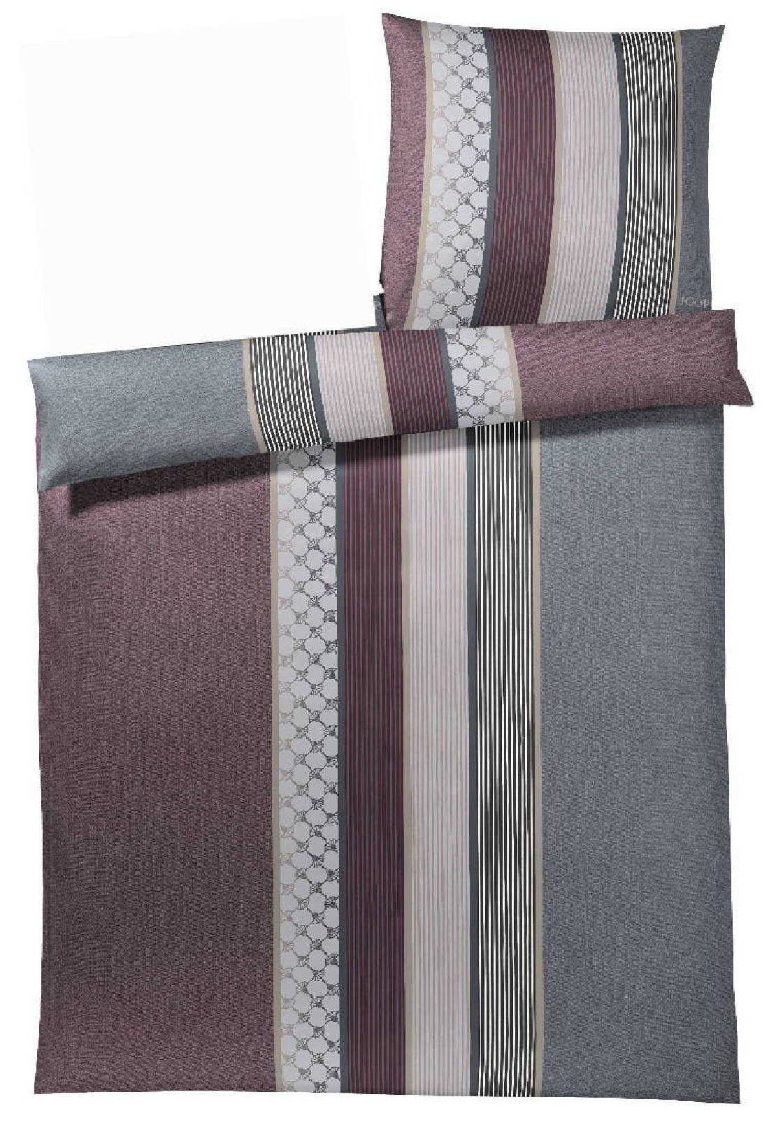 JOOP! Bettwäsche Cornflower Stripes, 100% Baumwolle günstig online kaufen