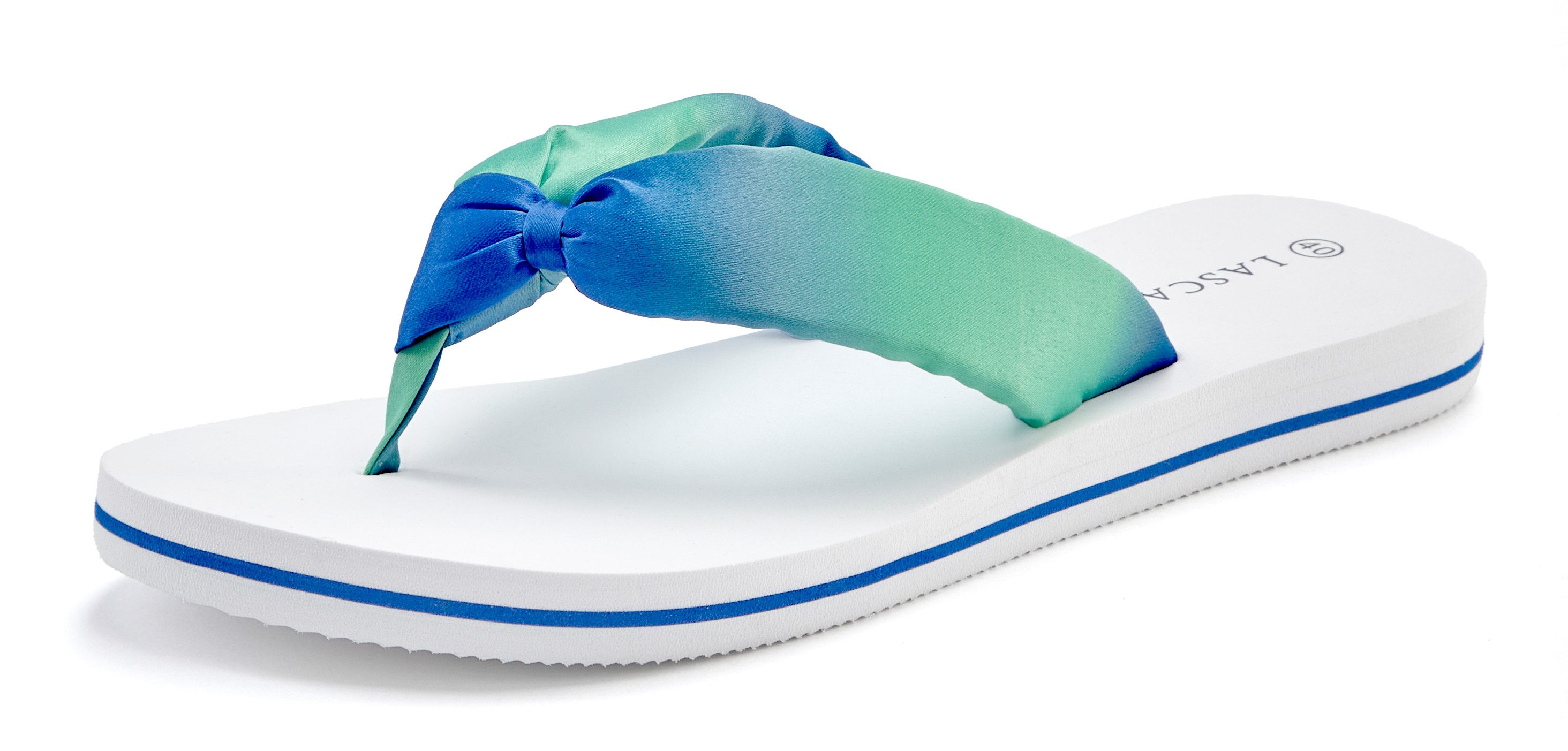 LASCANA Badezehentrenner Sandale, Pantolette, Badeschuh ultraleicht günstig online kaufen