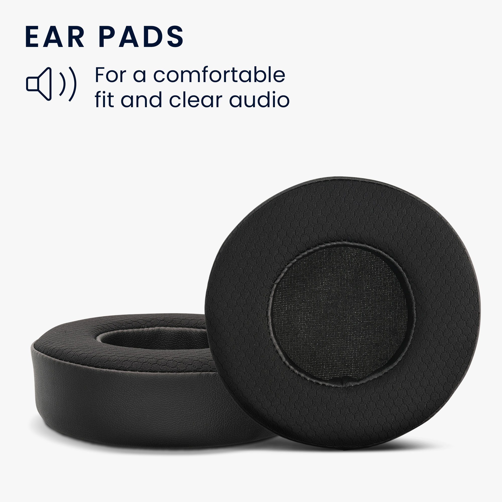 Polster Kopfhörer kwmobile Wireless für 2x Ohr Headphones für Corsair Kunstleder Over Ear (Ohrpolster Virtuoso Ohrpolster Effekt) RGB Cooling