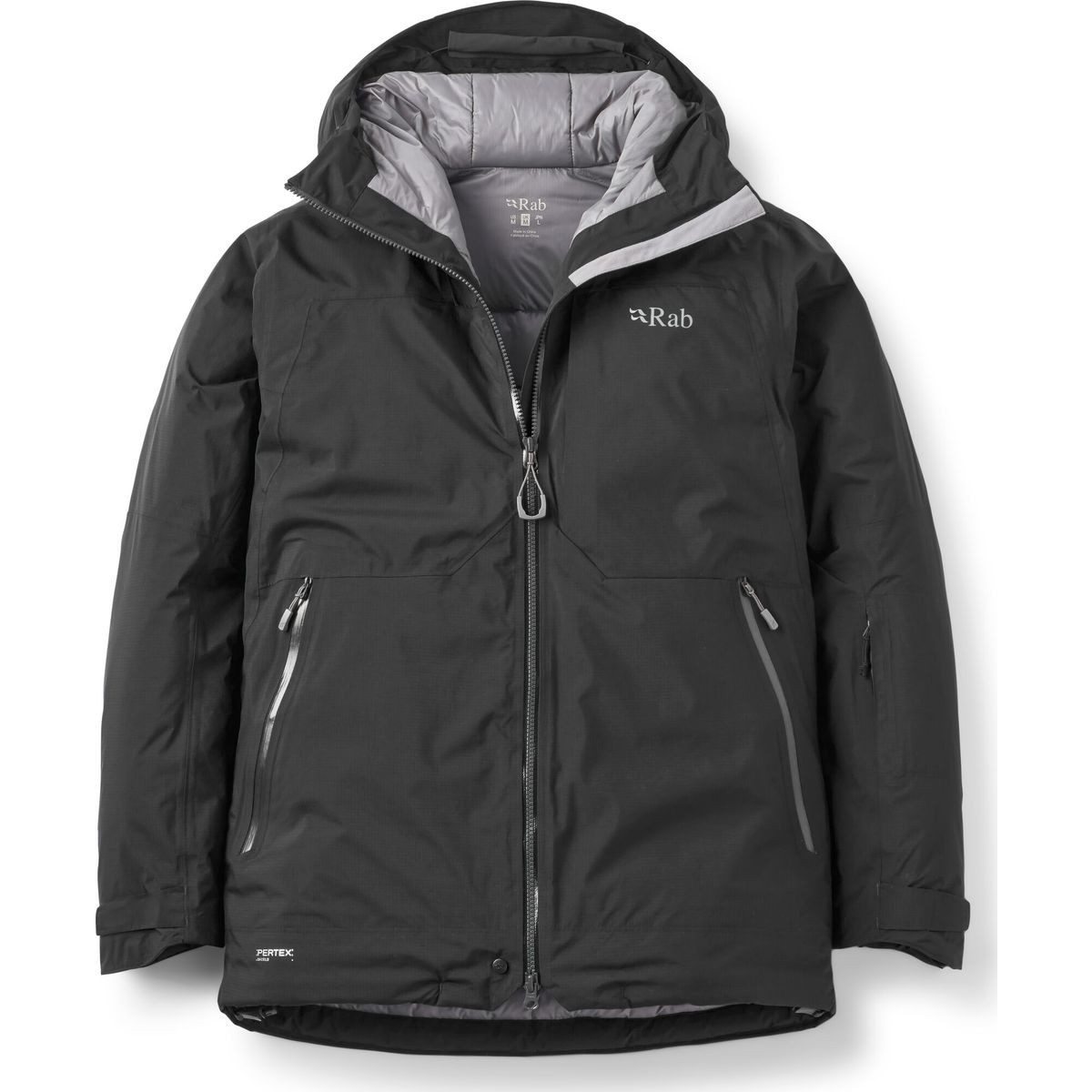 Rab Skijacke Optical Down Jacket Wasserdichte und isolierte Herrenjacke für Skitouren, die Kälte und