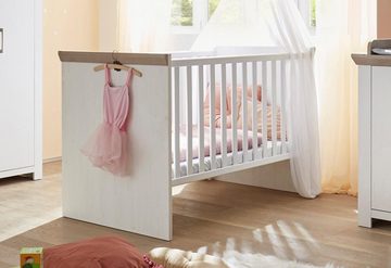 Mäusbacher Babyzimmer-Komplettset Stralsund, (Set, 3-St., Bett, Wickelkommode, Schrank)