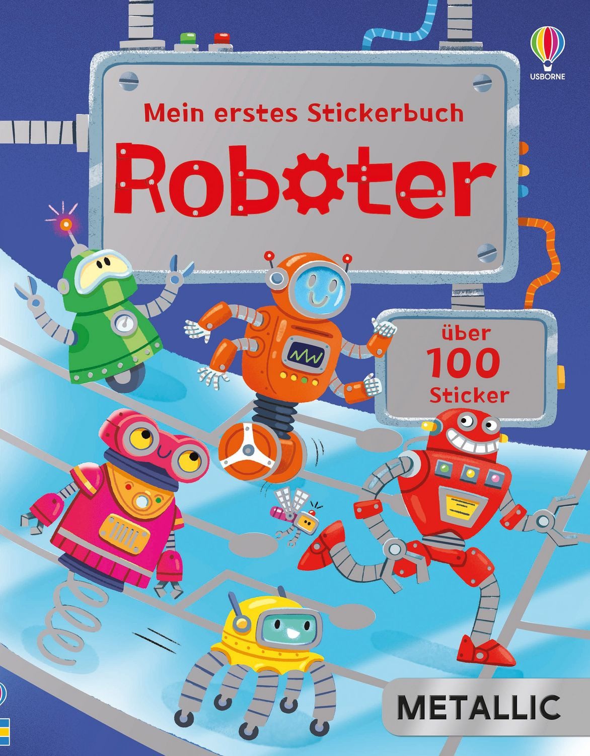 Mein erstes Stickerbuch METALLIC: Roboter / Alice Beecham