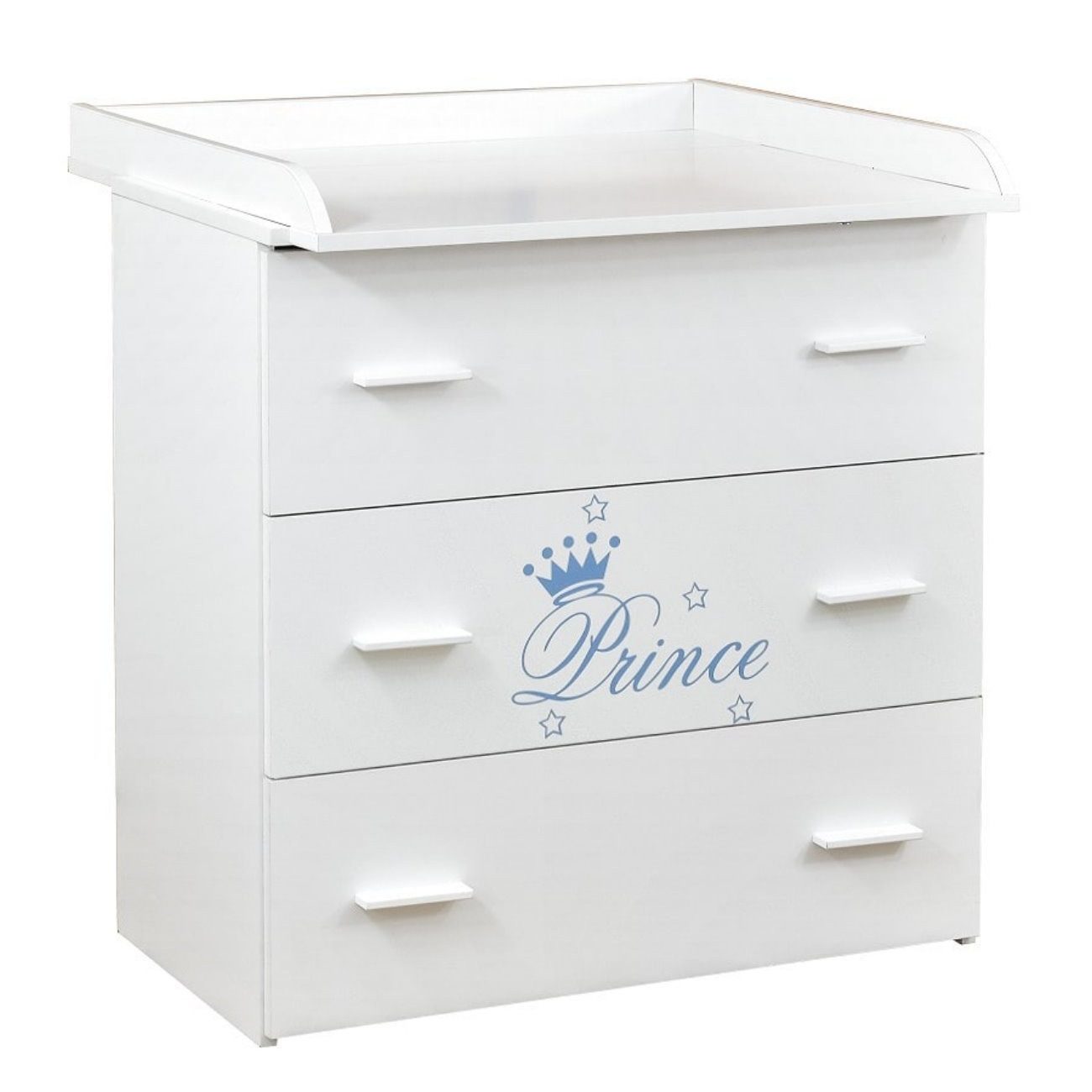 Baby-Delux Babyzimmer-Komplettset Babyzimmer Prince, (13-tlg), Babybett Wickelkommode Bettwäsche Set Komplettzimmer