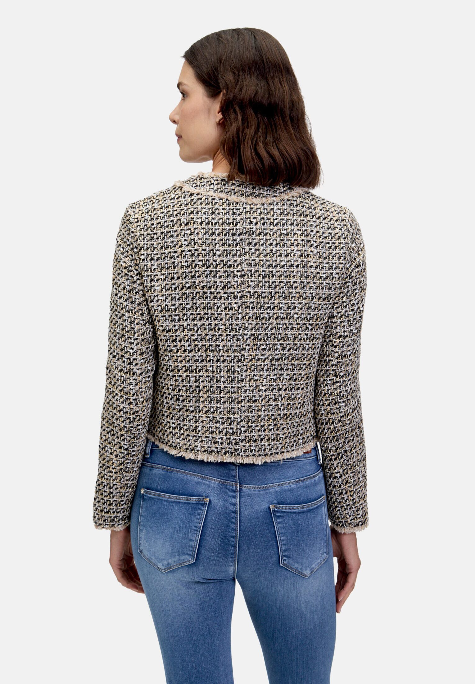 Betty Barclay Jackenblazer Damen mit Fransen
