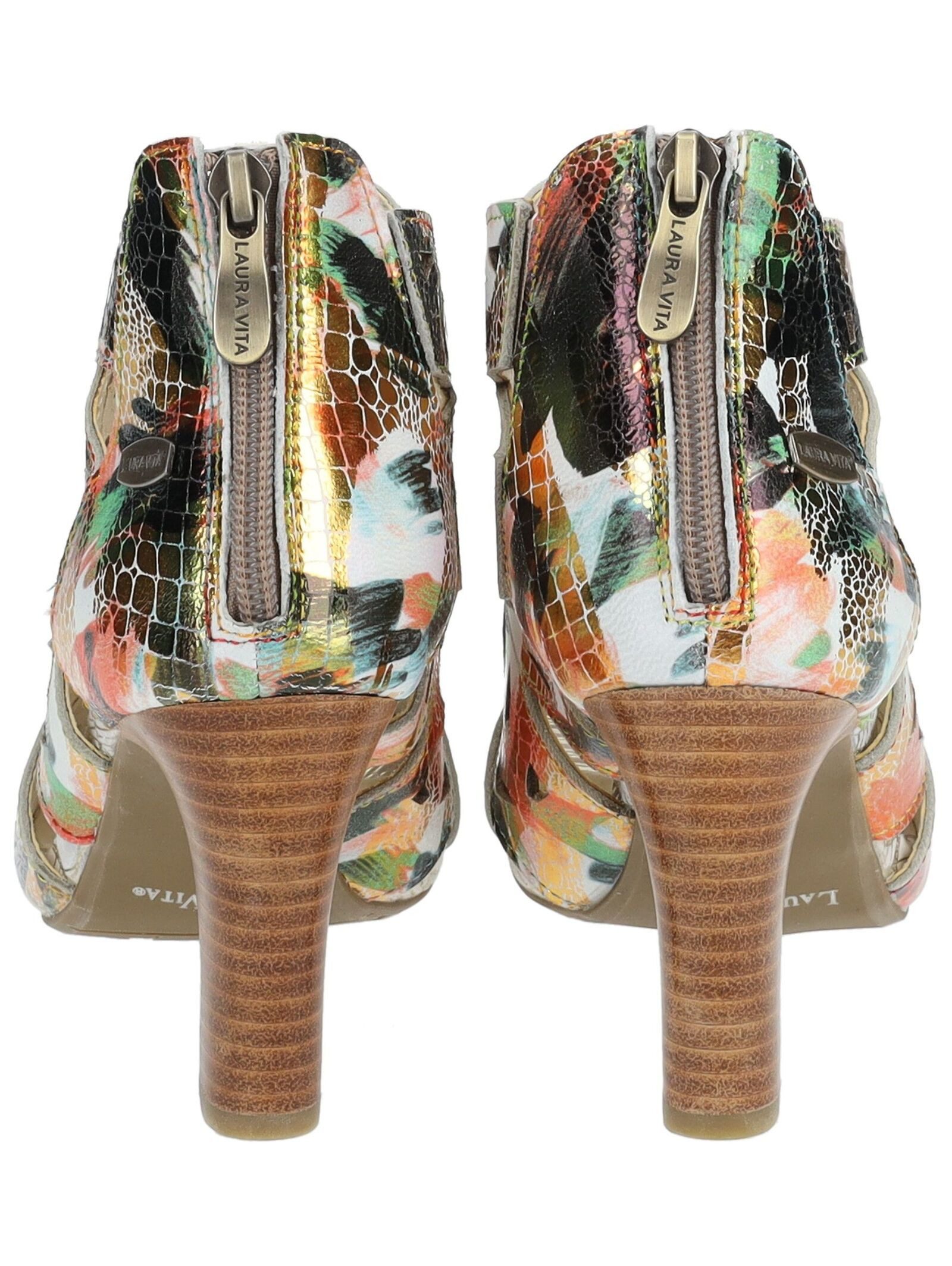 LAURA VITA LAURA VITA Sandalen Leder High-Heel-Sandalette