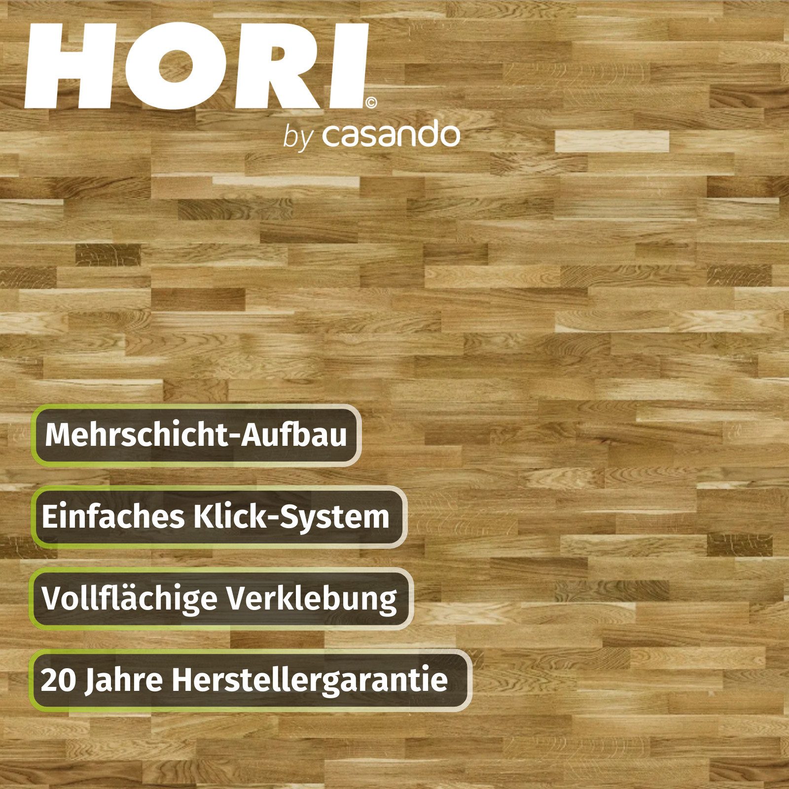 HORI Parkett HORI Parkett Eiche, Boden günstig online kaufen