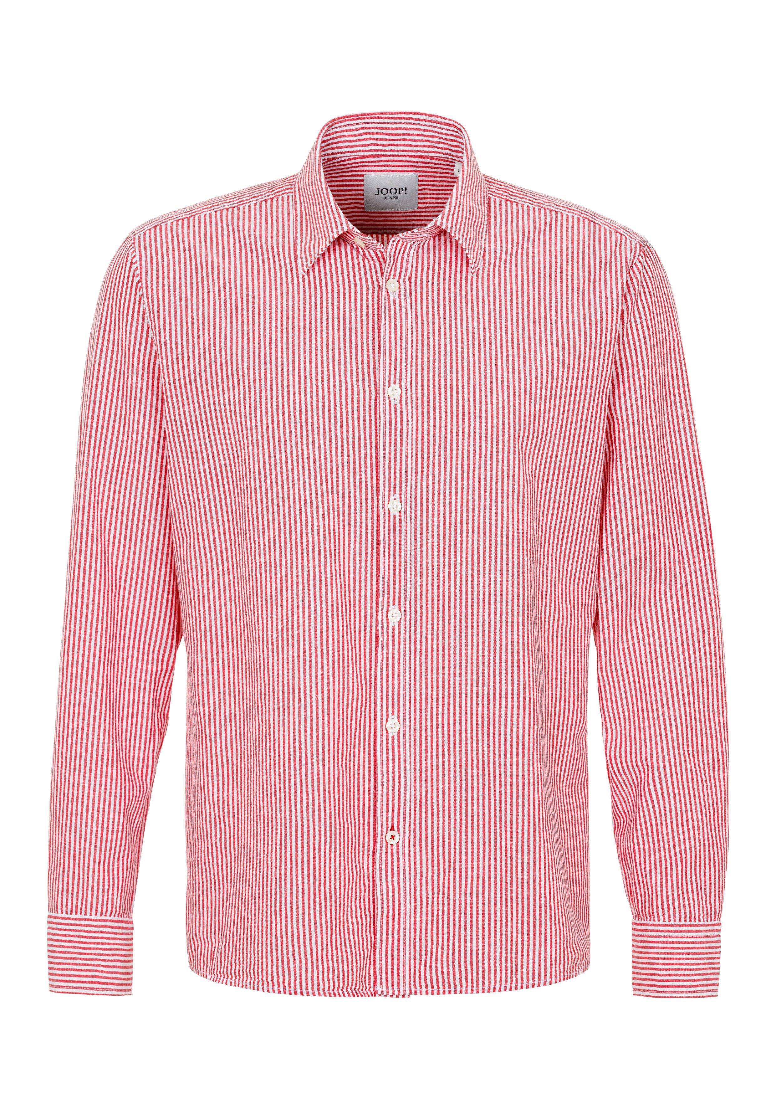 Joop Jeans Langarmhemd Hanson2-W mit Streifen günstig online kaufen