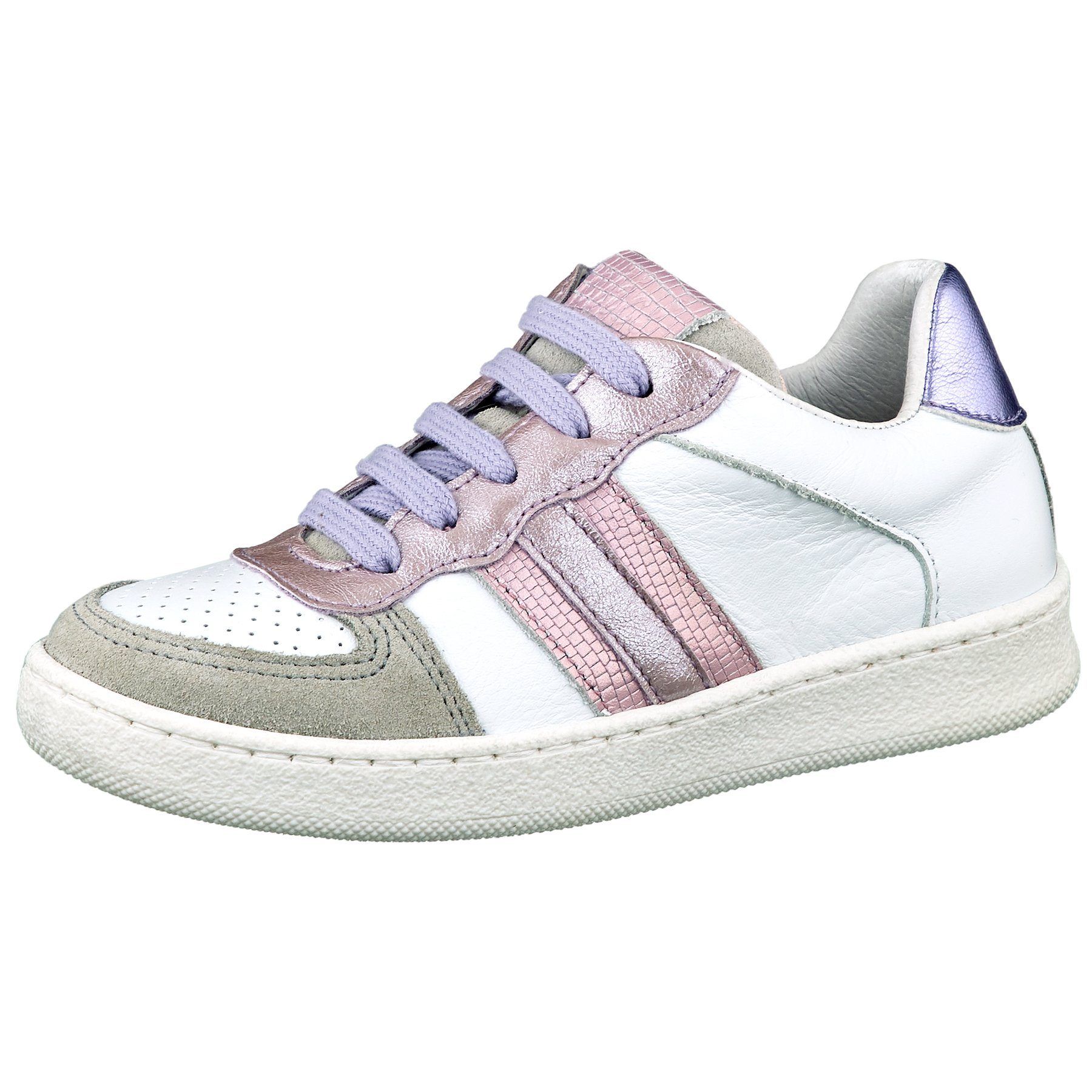 Clic Clic Sneakers High top Mädchen Leder weiß 20100 Sneaker