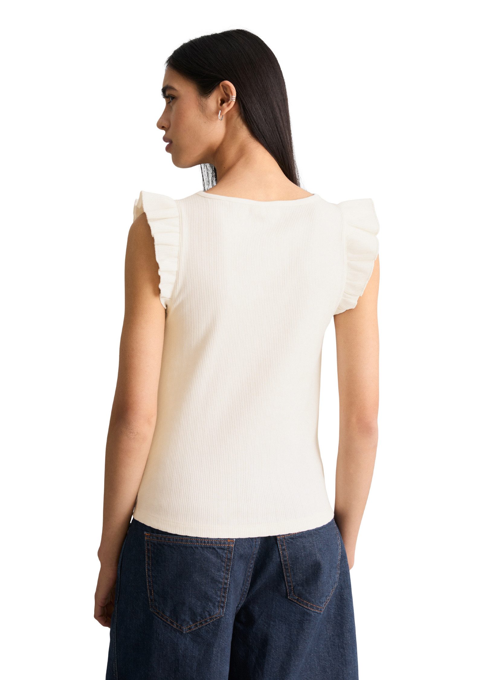Marc O'Polo DENIM T-Shirt aus Bio-Baumwolle-Mix