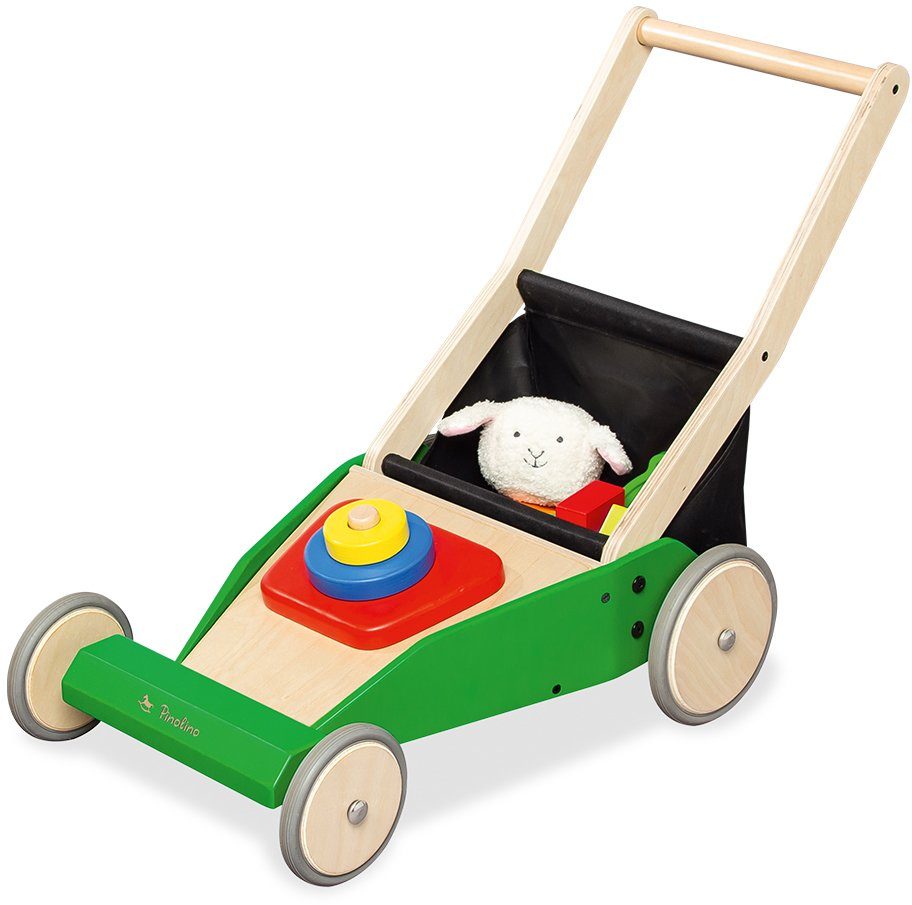 Image of Pinolino® Lauflernwagen »Rasenmäher Klaas«, FSC®-Holz aus gewissenhaft bewirtschafteten Wäldern