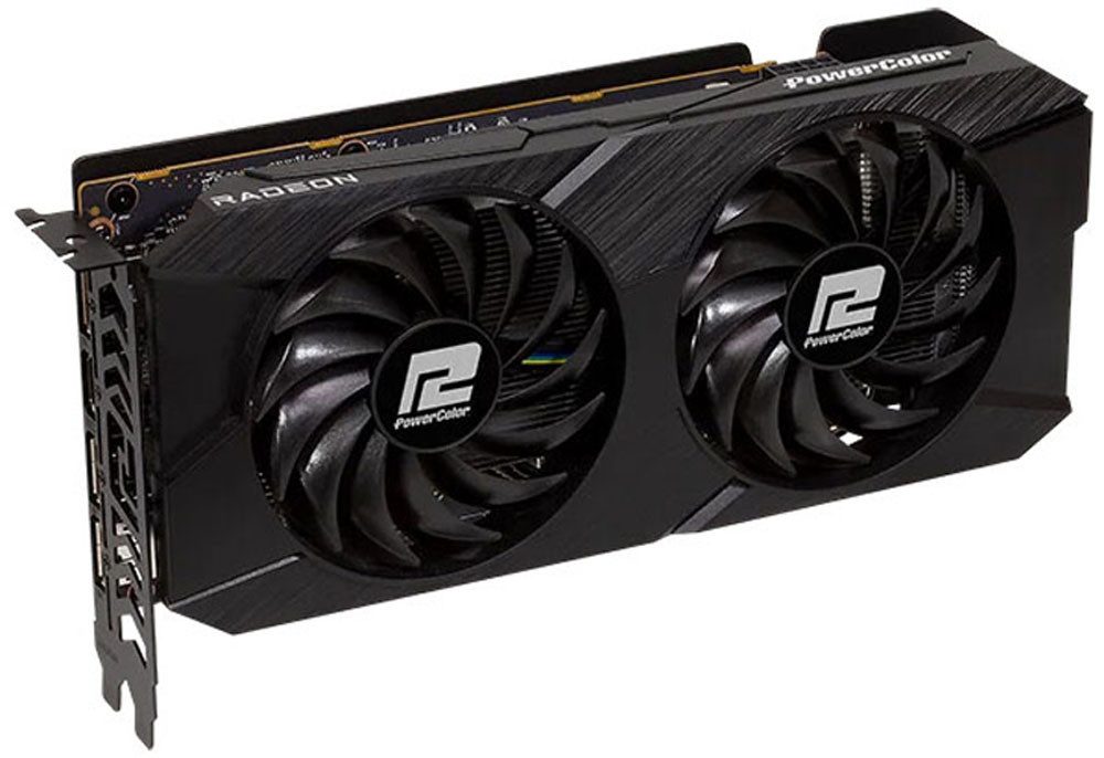 PowerColor RX 7600 Fighter 8 GB Grafikkarte (8 GB, GDDR6)