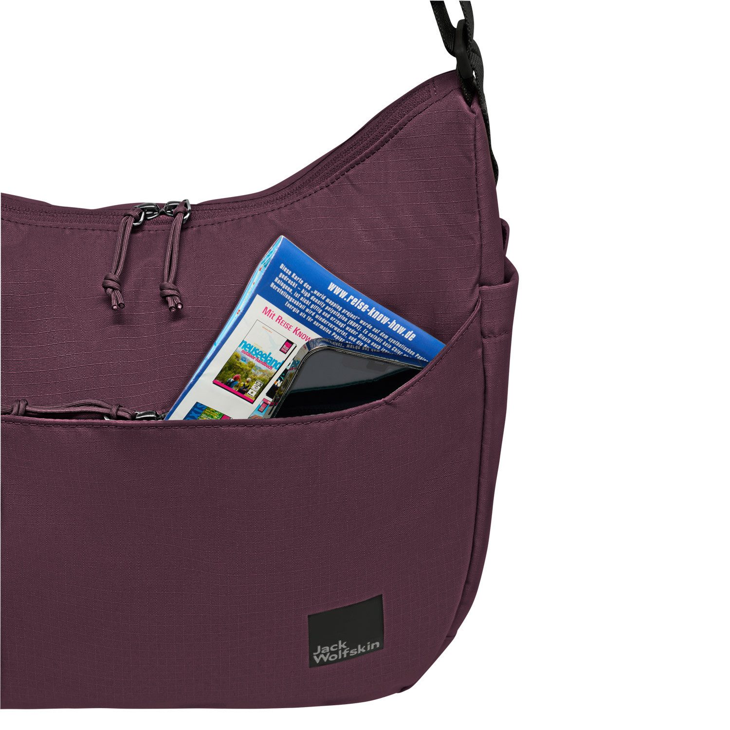 Jack Wolfskin Umhängetasche Jack Wolfskin Umhängetasche Paraiso amaranth (1, 1-tlg., 1)