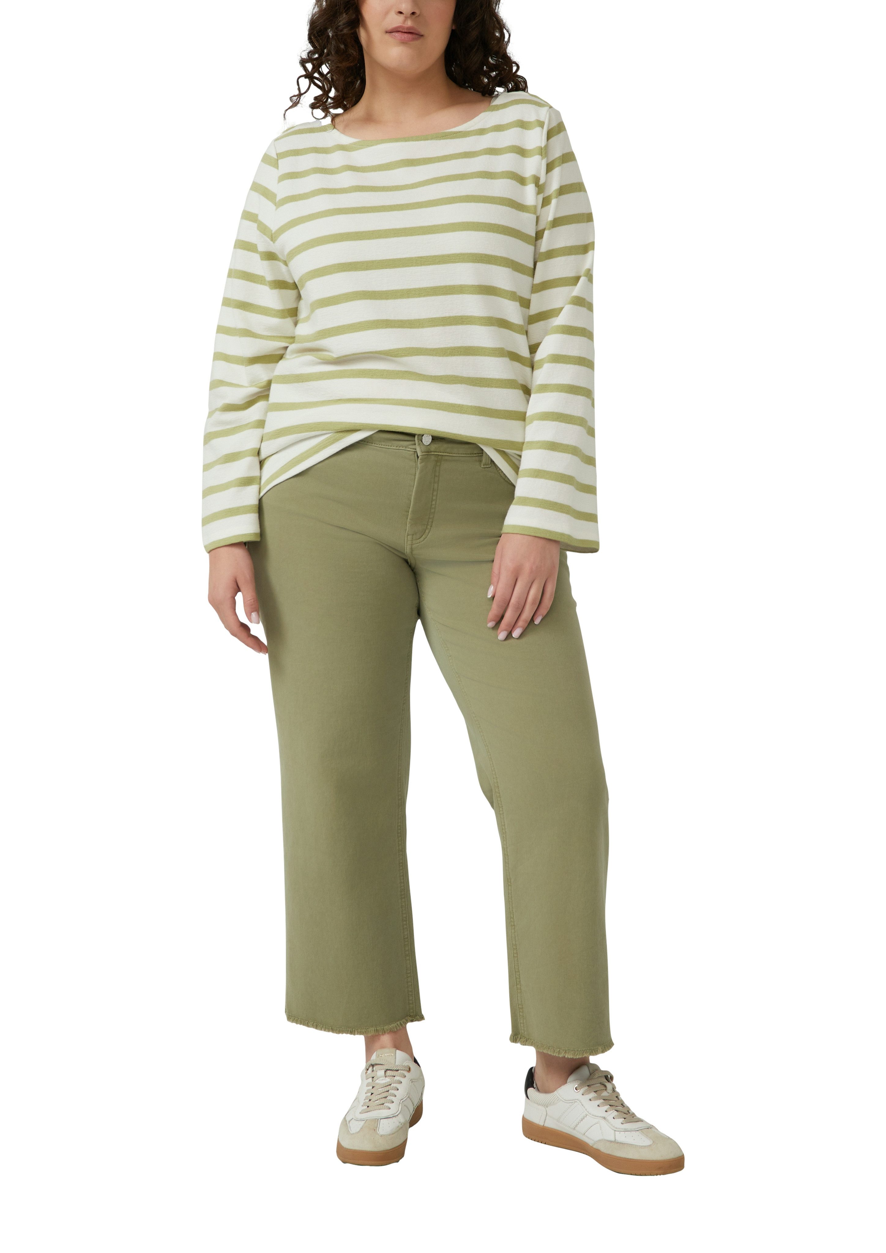 s.Oliver CURVE Sweater gestreift/Große größen