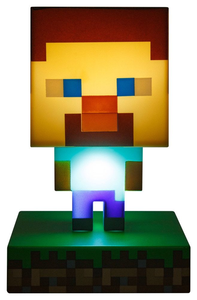 Paladone Dekolicht Minecraft 3D Icon Lampe Steve günstig online kaufen
