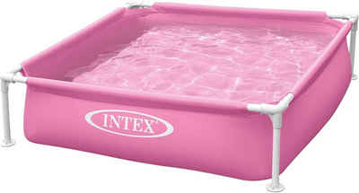 Intex Framepool Intex 57172 Rosa Mini Frame Pool 122x122x30cm, 122x122x30cm