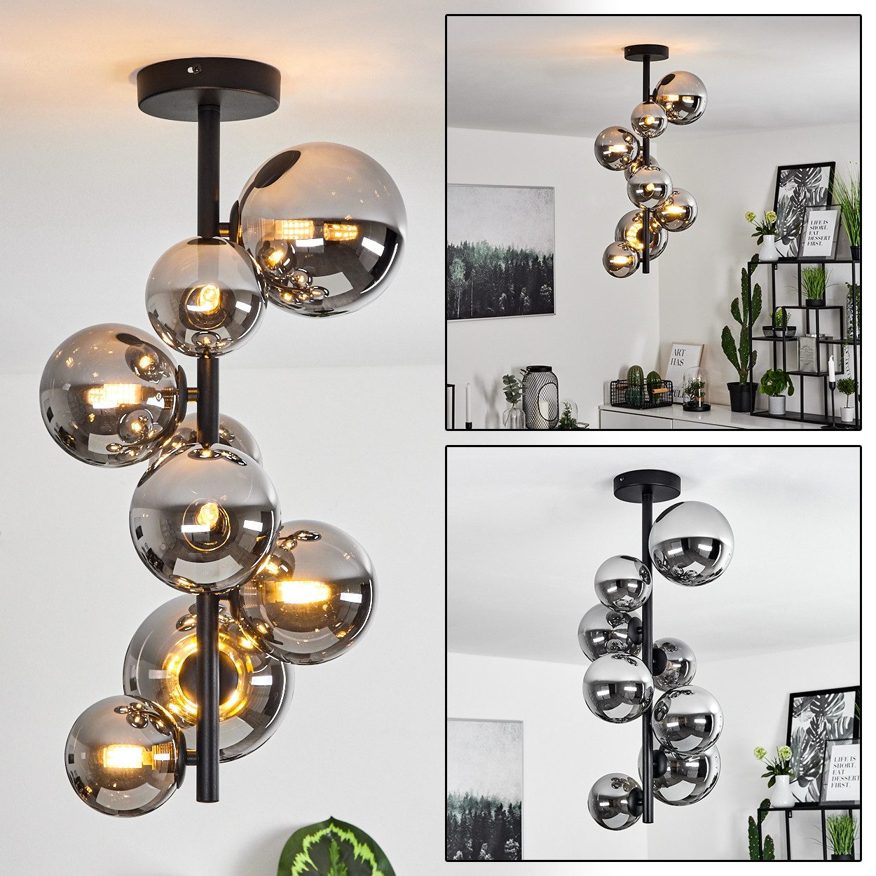 hofstein Deckenleuchte »Isorella« moderne Deckenlampe aus günstig online kaufen
