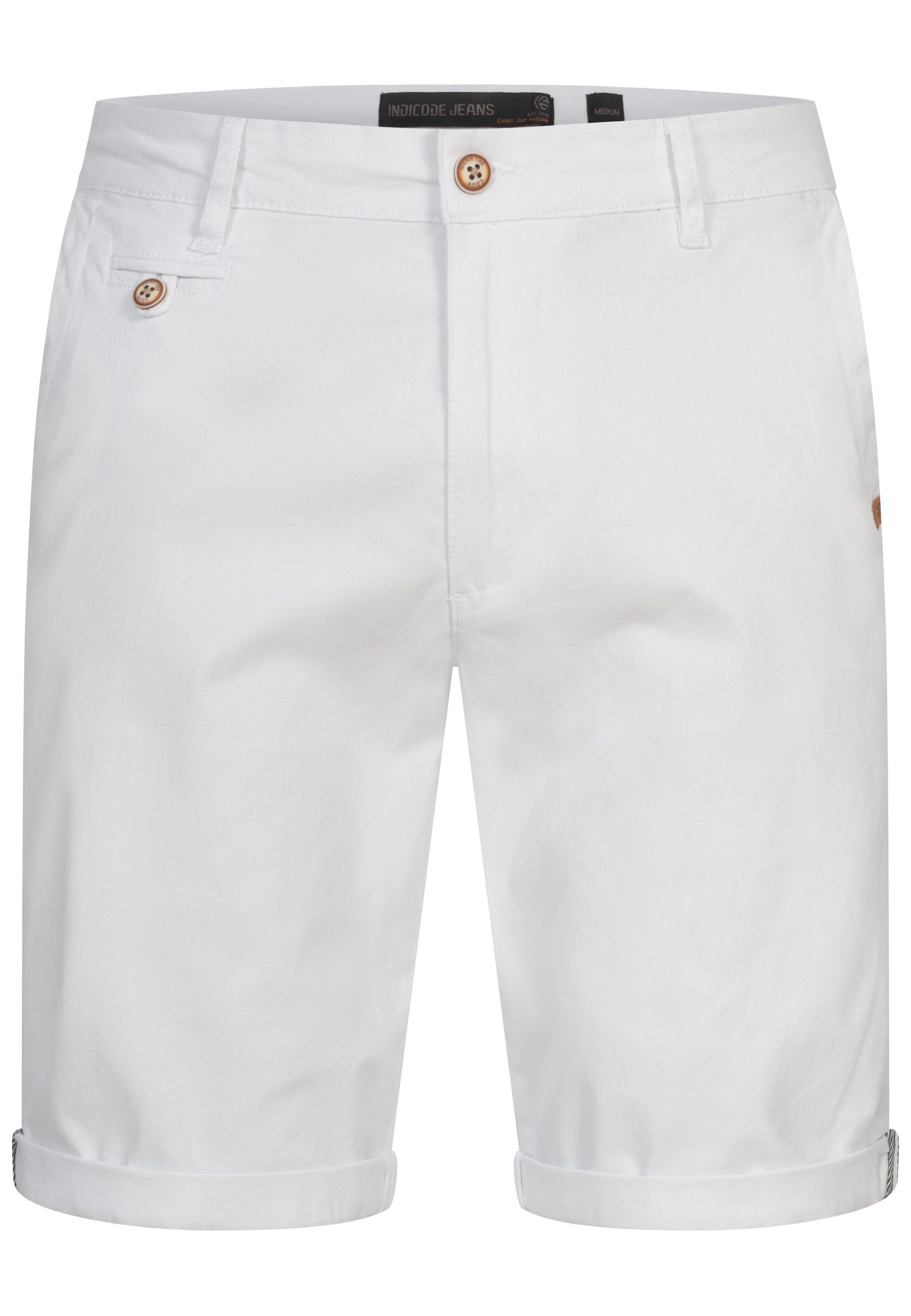 Indicode Chinoshorts Cuba aus Baumwollgemisch günstig online kaufen