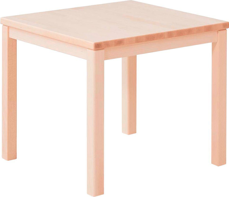 Hammel Furniture Couchtisch Basic by Hammel Marcus, aus Massivholz, in zwei Holzarten, mit eine Platte zum Ausklappen Weißbuche