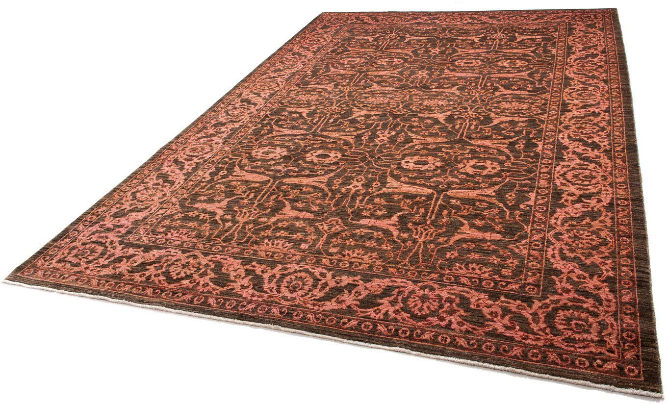 Orientteppich Ziegler - 306 x 206 cm - dunkelbraun, morgenland, rechteckig, Höhe: 6 mm, Wohnzimmer, Handgeknüpft, Einzelstück mit Zertifikat