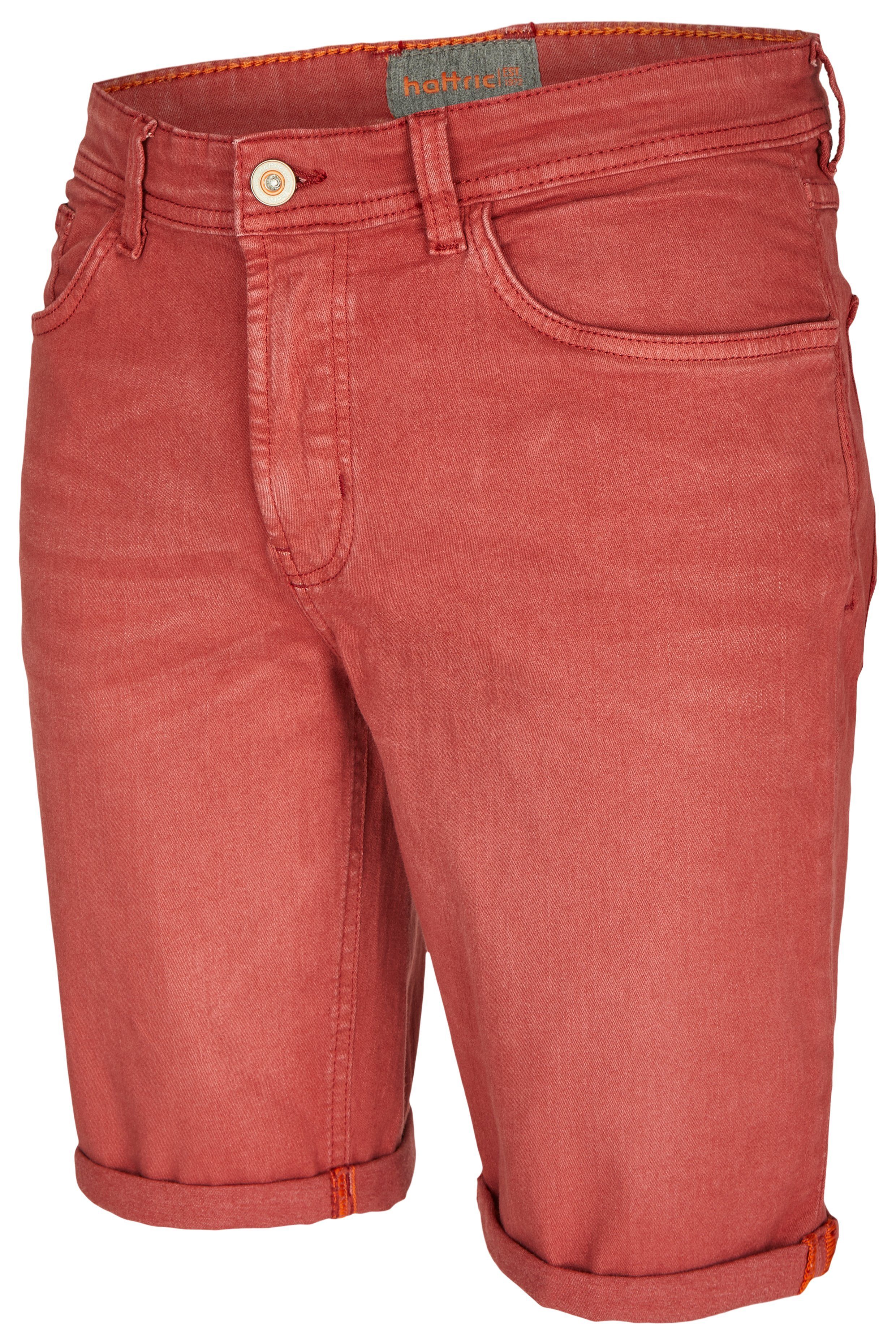 Hattric Bermudas Hattric Coloured Denim 5-Pocket Herren Bermuda