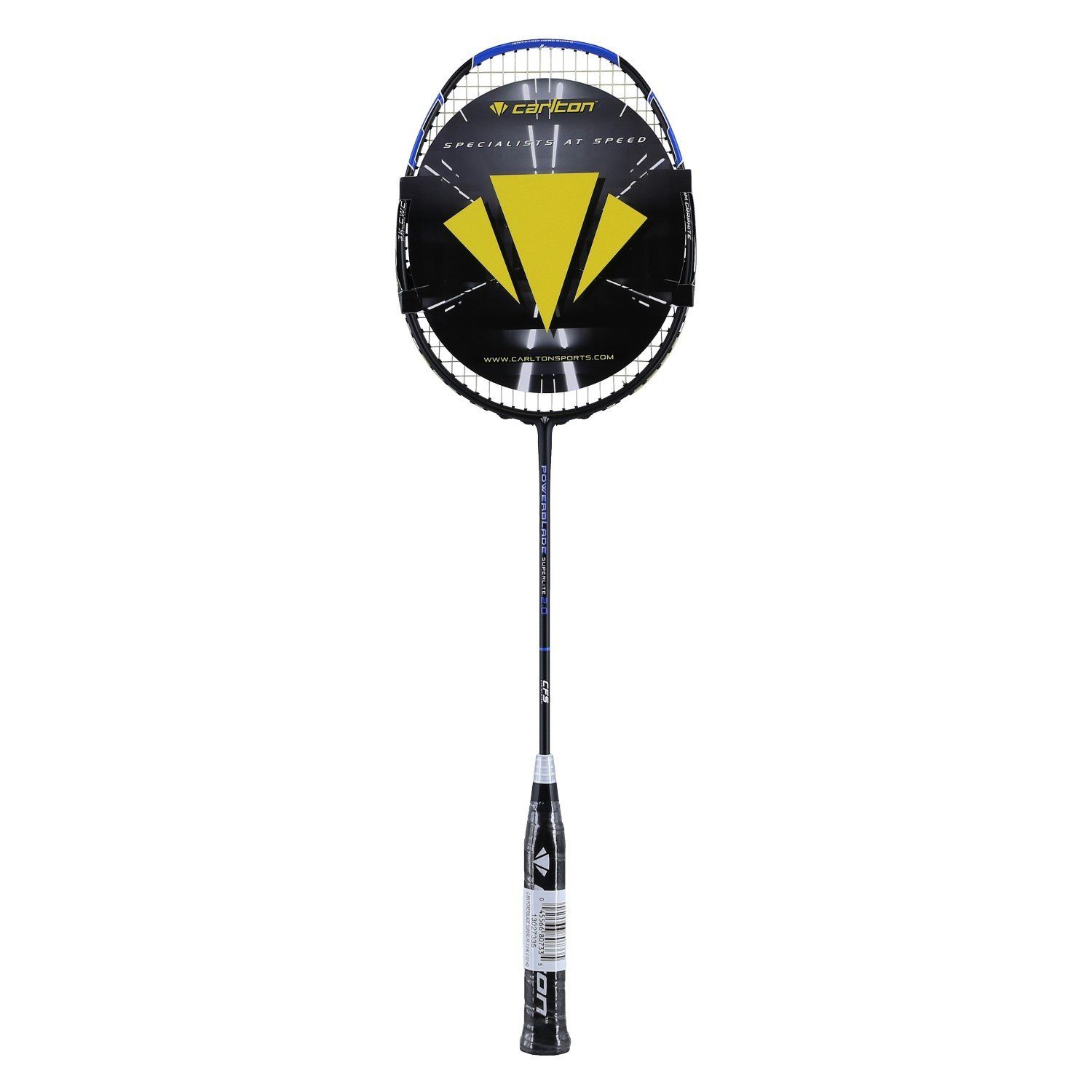 CARLTON Badmintonschläger Powerblade Superlite 2.0 (Bestseller/kopflastig/steif/Freizeitspieler)