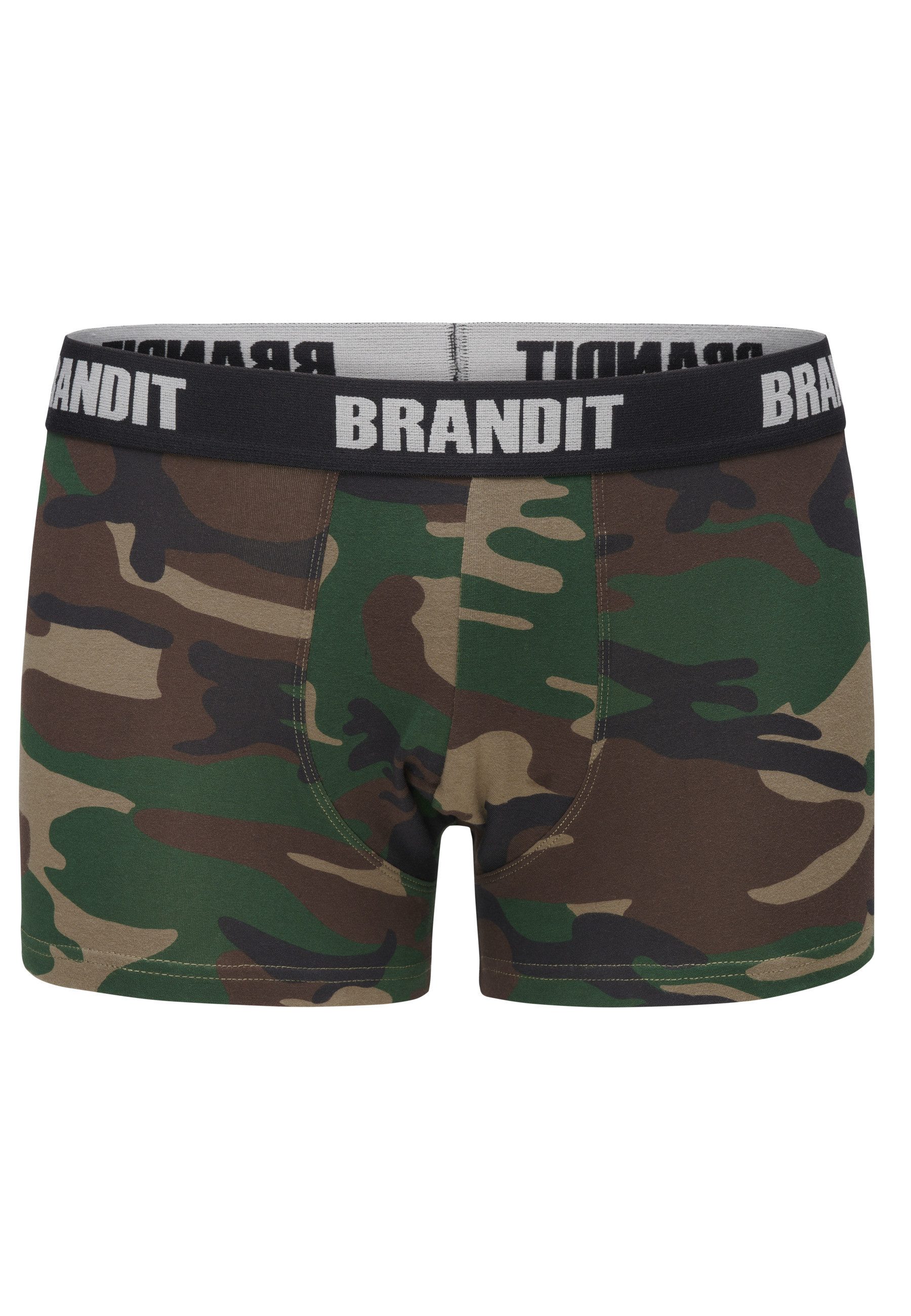Brandit Boxershorts Brandit Herren Boxershorts Logo 2er Pack (1-St)