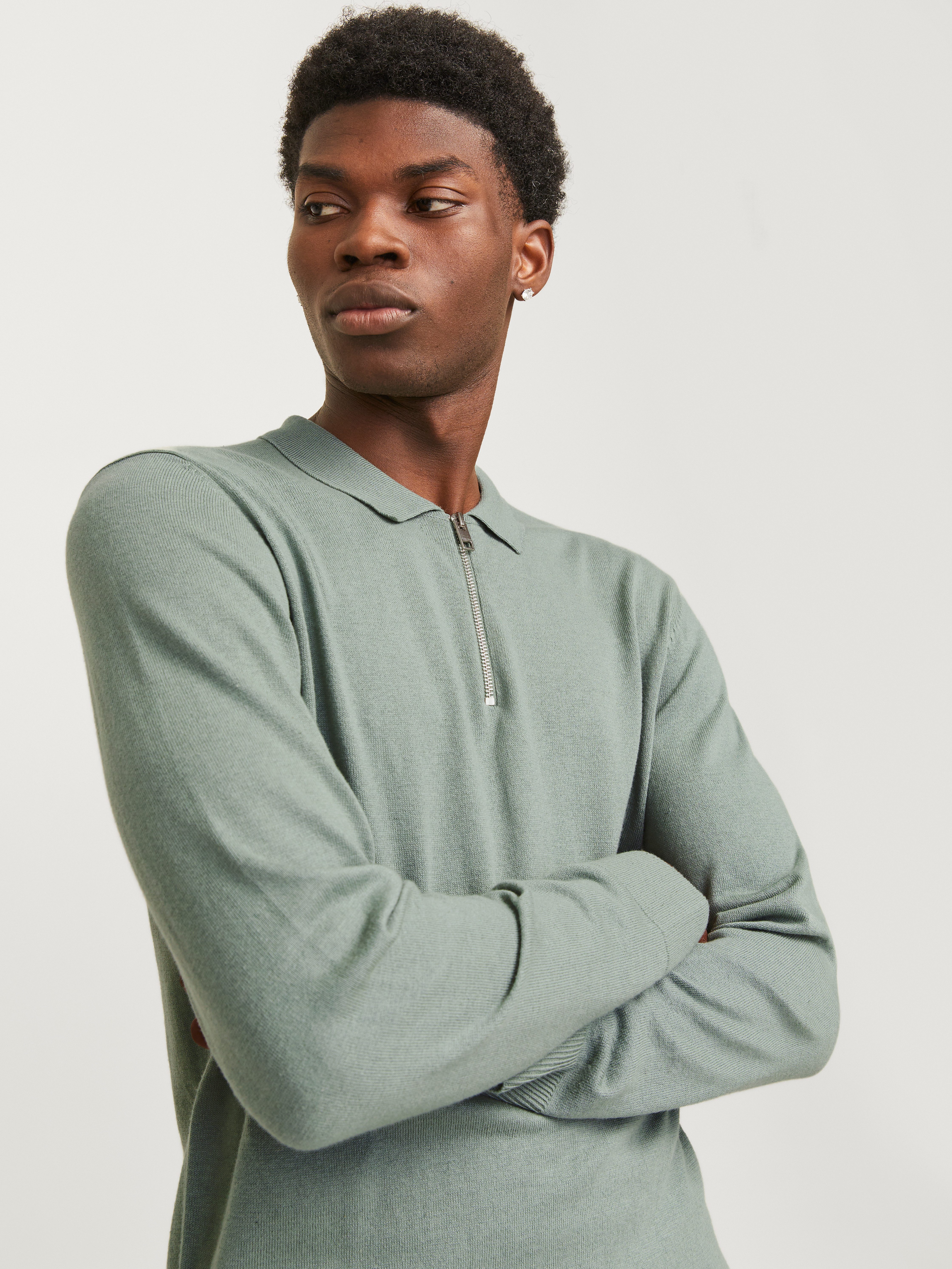 Jack & Jones Polokragenpullover JJEEMIL KNIT günstig online kaufen