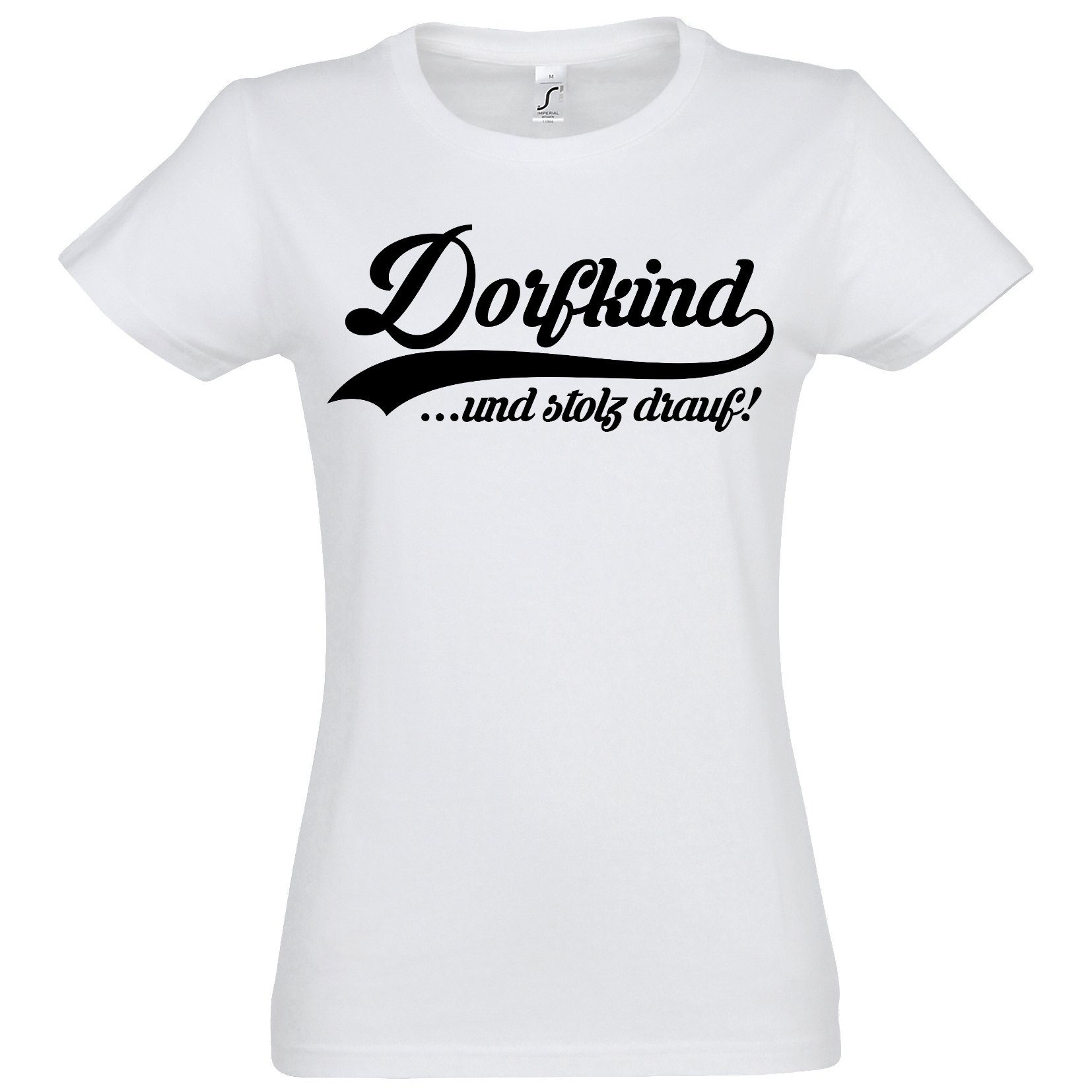 Youth Designz Print-Shirt Dorfkind Damen T-Shirt mit modischem Print günstig online kaufen