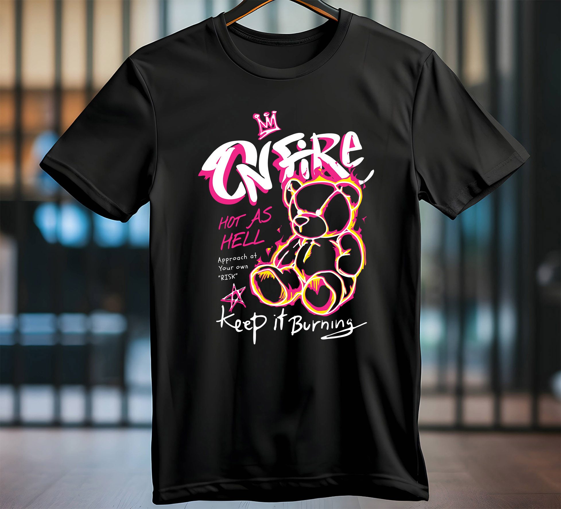 Banco Kurzarmshirt Herren Teddy Outdoor Streetwear Sommershirt Rundhals in günstig online kaufen