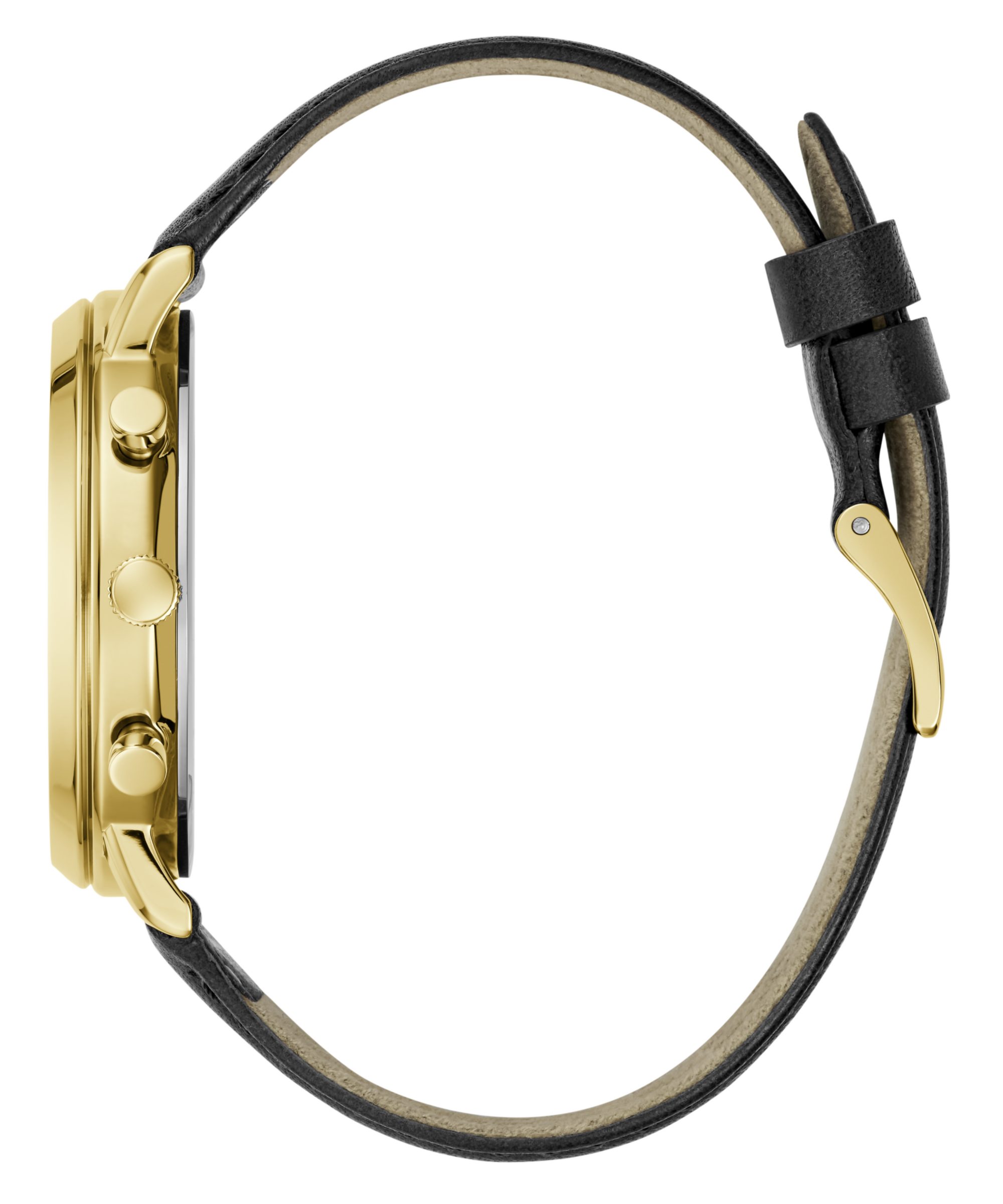 Guess Quarzuhr CASSIAN GW1154G2, Armbanduhr, Herrenuhr, Lederarmband, analog