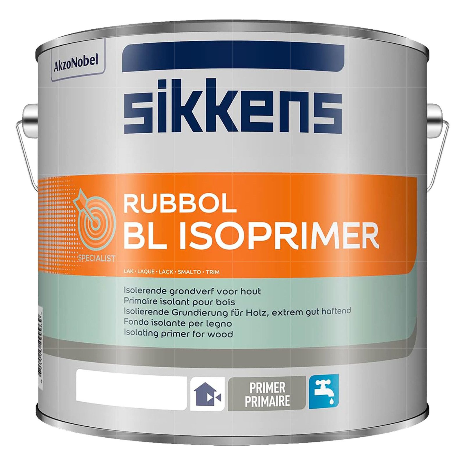 Sikkens Isoliergrundierung RUBBOL BL ISOPRIMER - 2.5 LTR (WEISS)