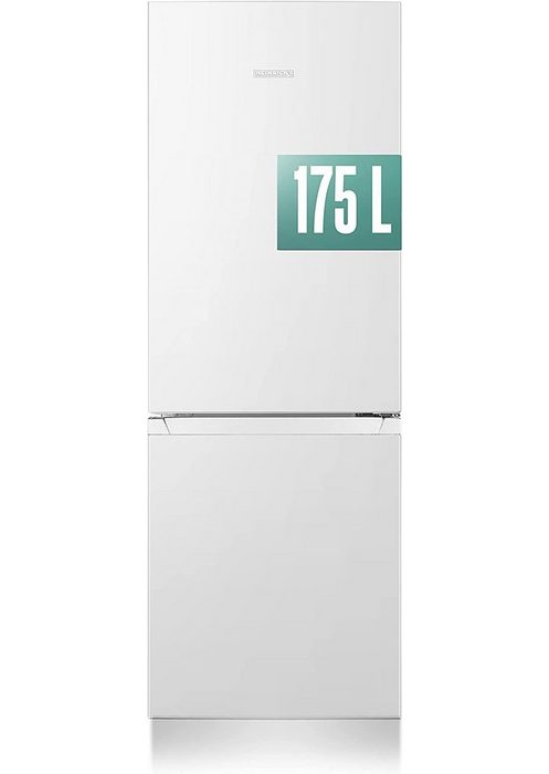 Heinrich´s Kühlschrank Kühl- und Gefrierkombination HKS 3091 W 143 cm hoch 49.5 cm breit Kühlvolumen 122L Gefrierfach 53L